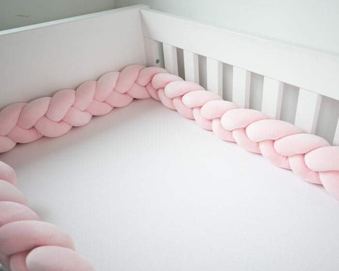Gevlochten bed bumpers