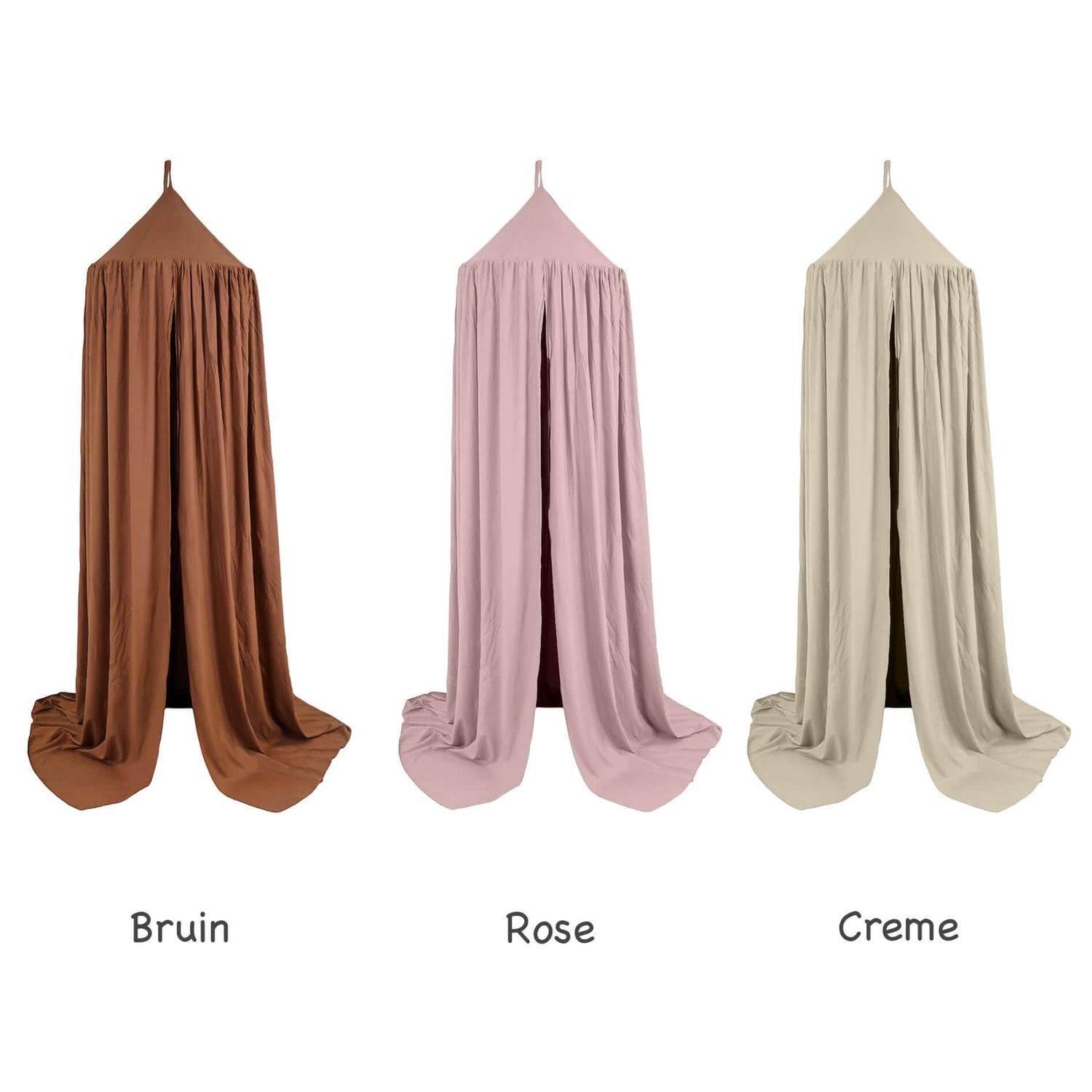 Klamboe Rose 270CM – Baby klamboe - Katoen – Polyester – Hemeltje - Kinderklamboe – Baby Sluier - Bedtent