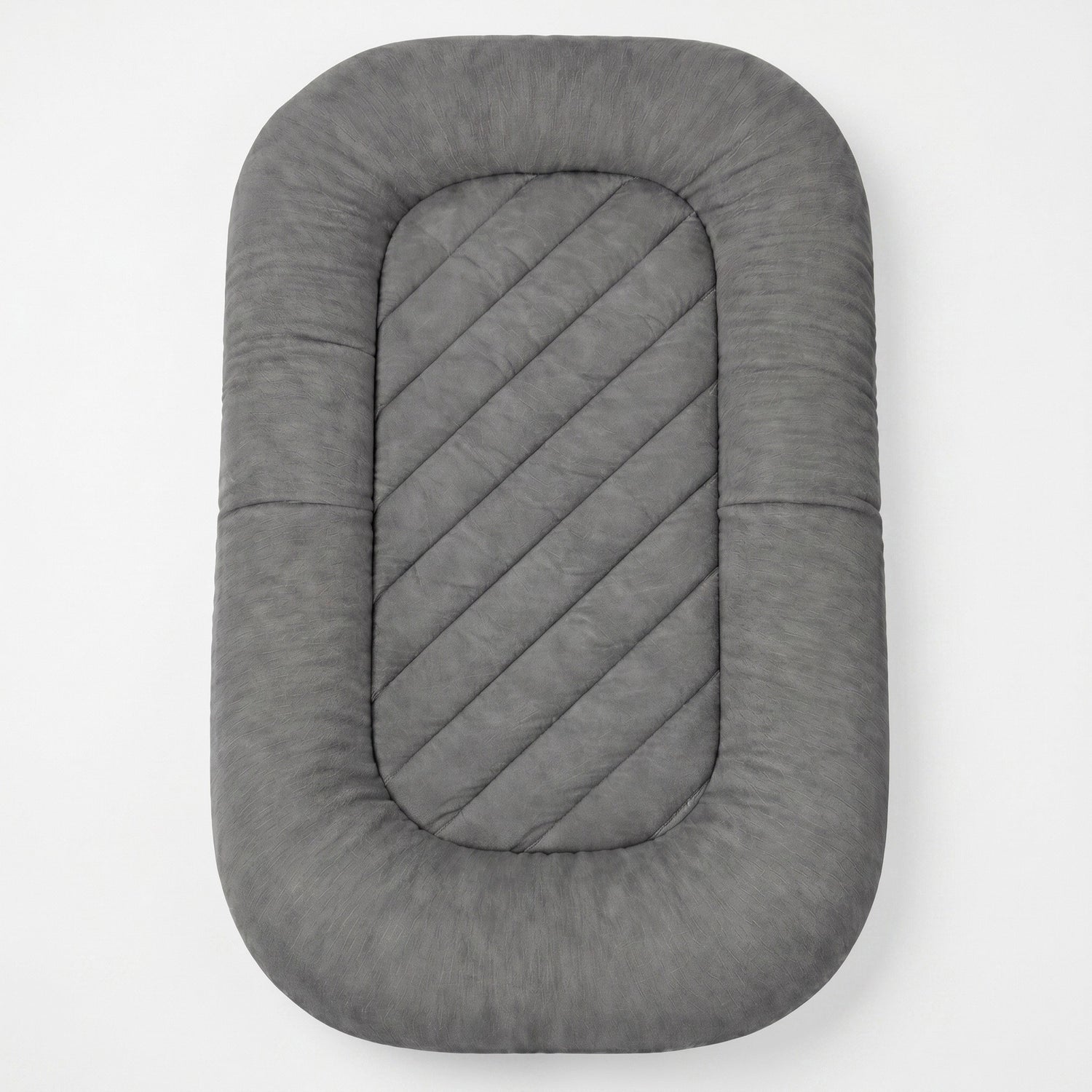 Babynest grau – 75 x 45 cm
