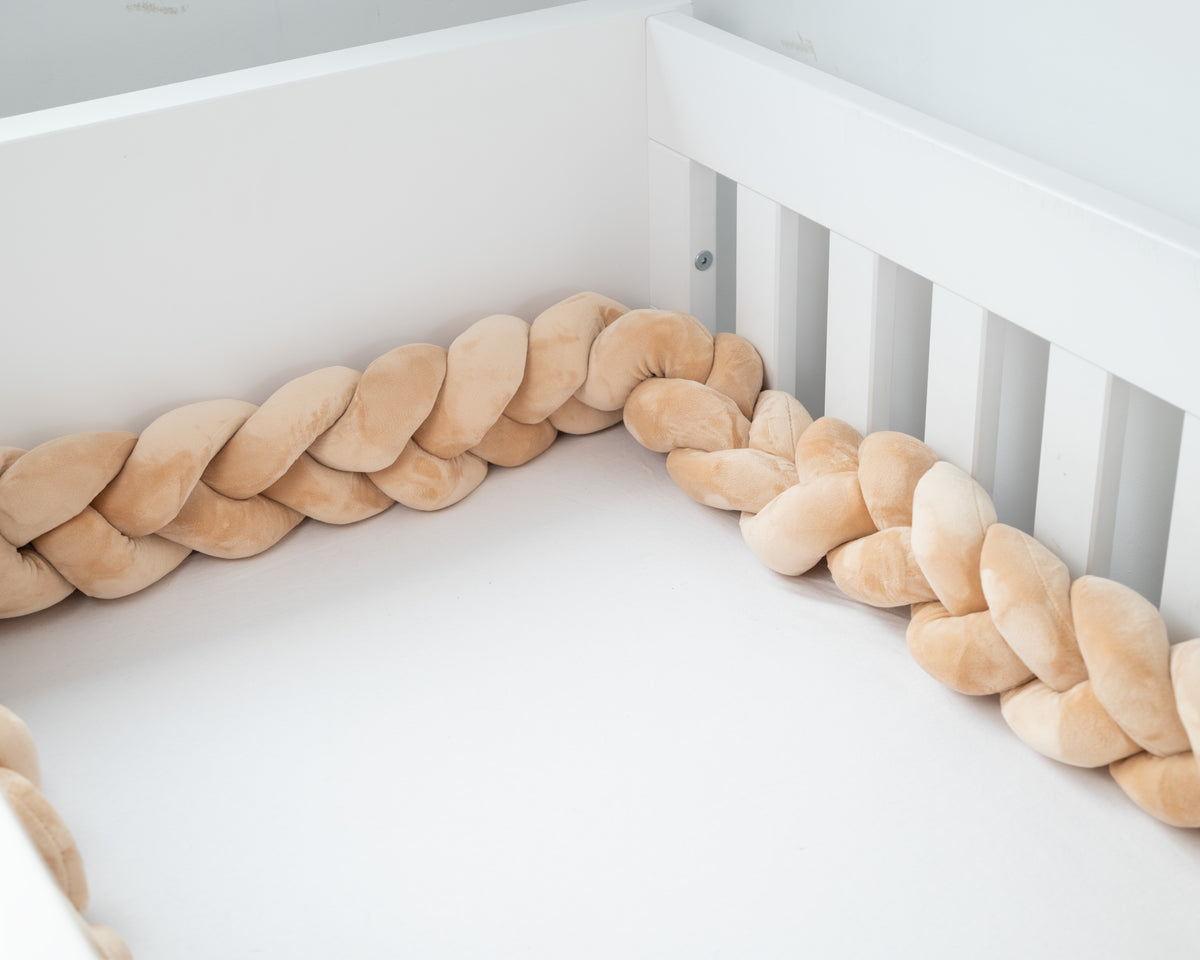 bruine bedbumper uitgestald