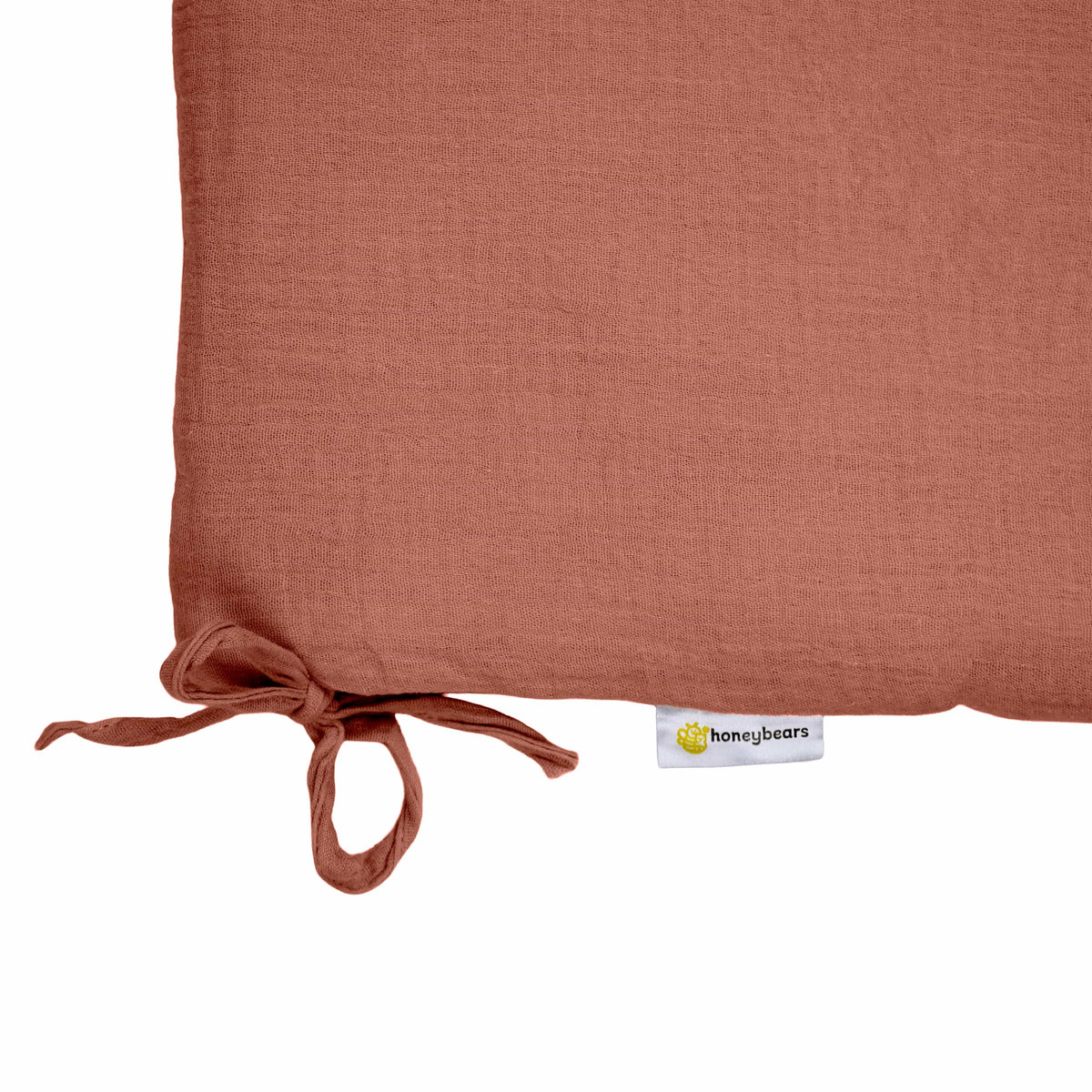 Bruine bed bumper 180 cm