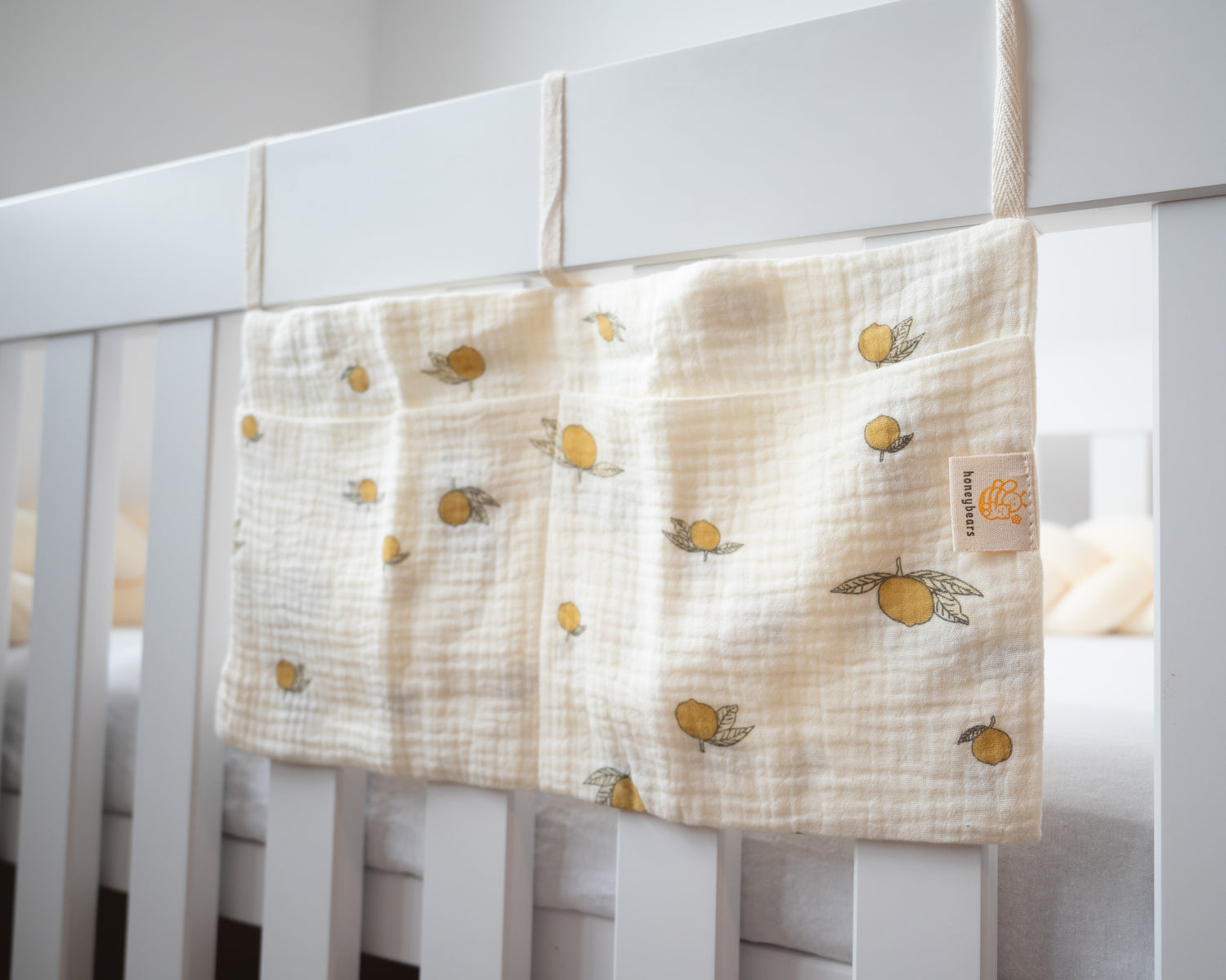 Honeybears box organizer - Citroentjes - Box opbergzak  - 20 X 39 CM