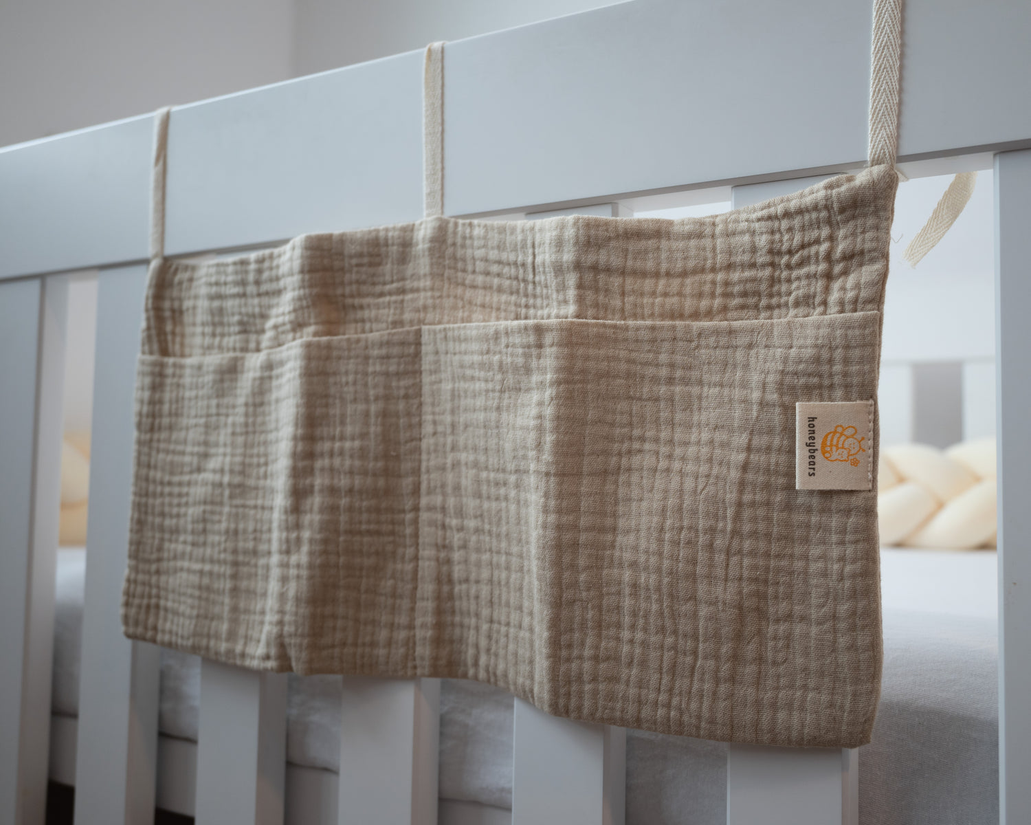 Honeybears box organizer - Beige - Box opbergzak - 20 X 39 CM