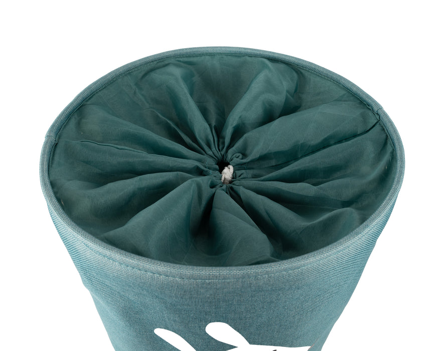 Cesta de juguetes para niños - Cesta de almacenamiento para habitación de bebé - Ratón azul - 45 L
