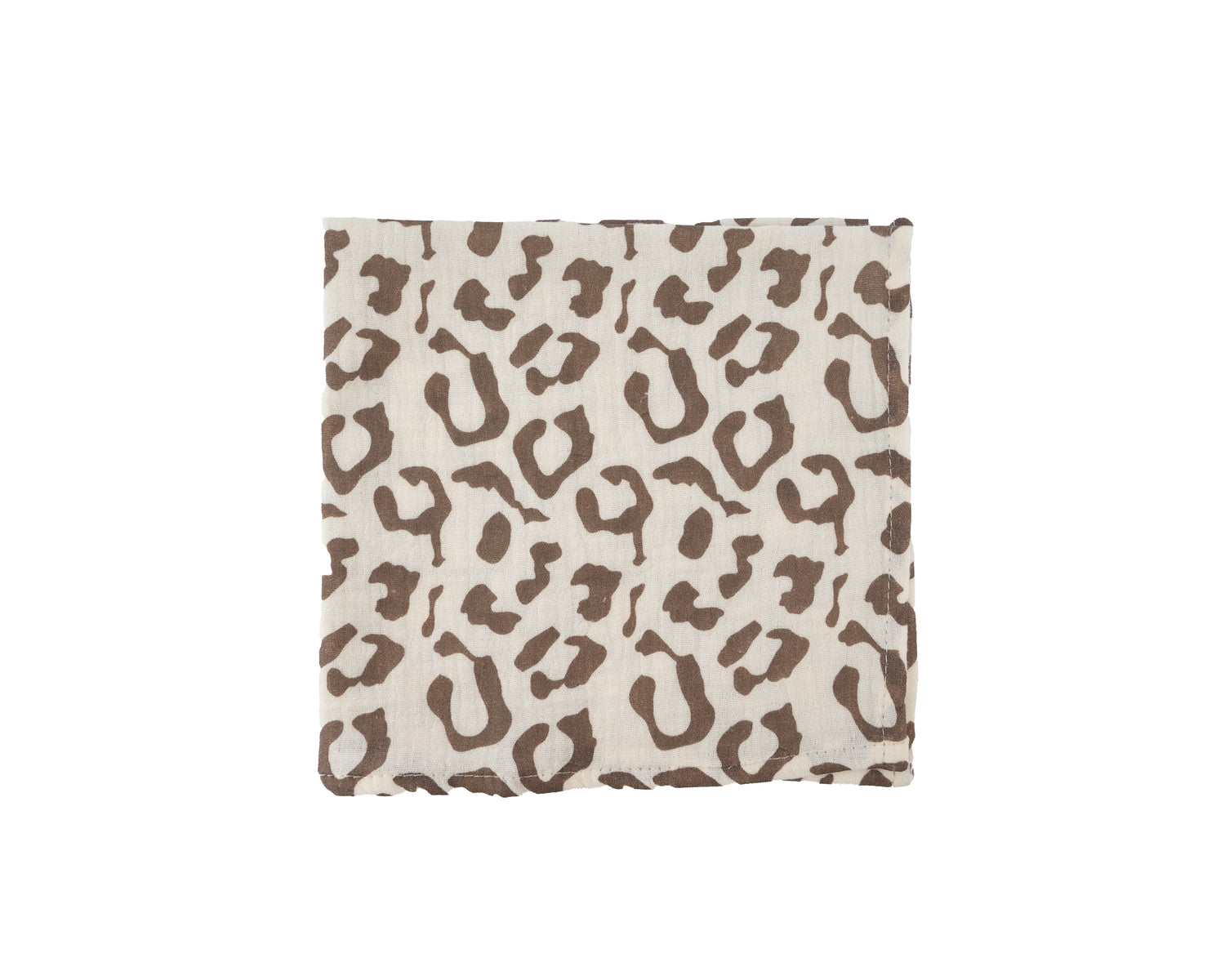 XXL Hydrofiele doek – Inbakerdoek – Panterprint – 120X120CM