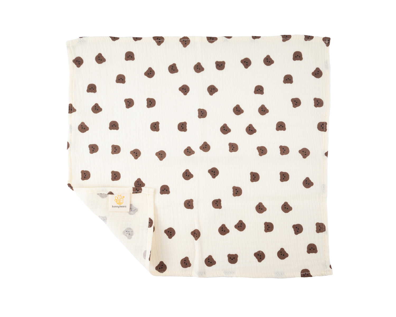Hydrofiele doek – Beertjes – 60 X 60 CM – 1 stuk