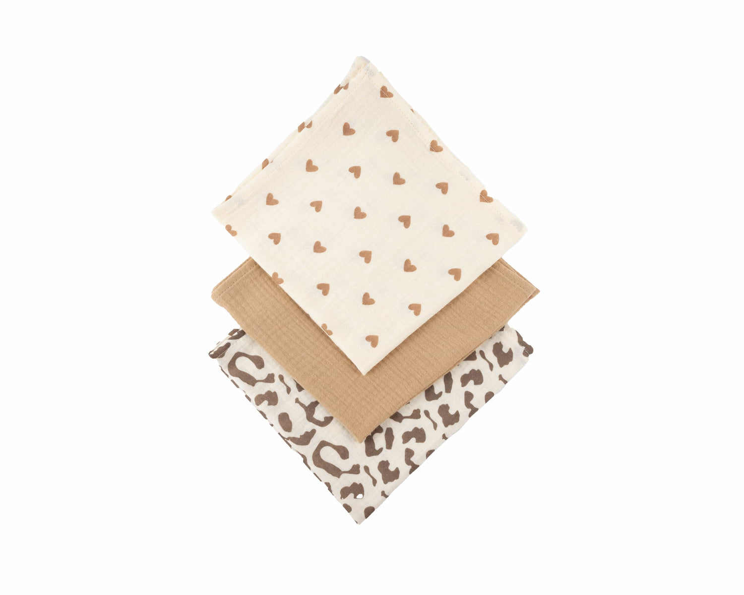 Honeybears hydrofiele doek - Set van 3 stuks - 60 X 60 CM