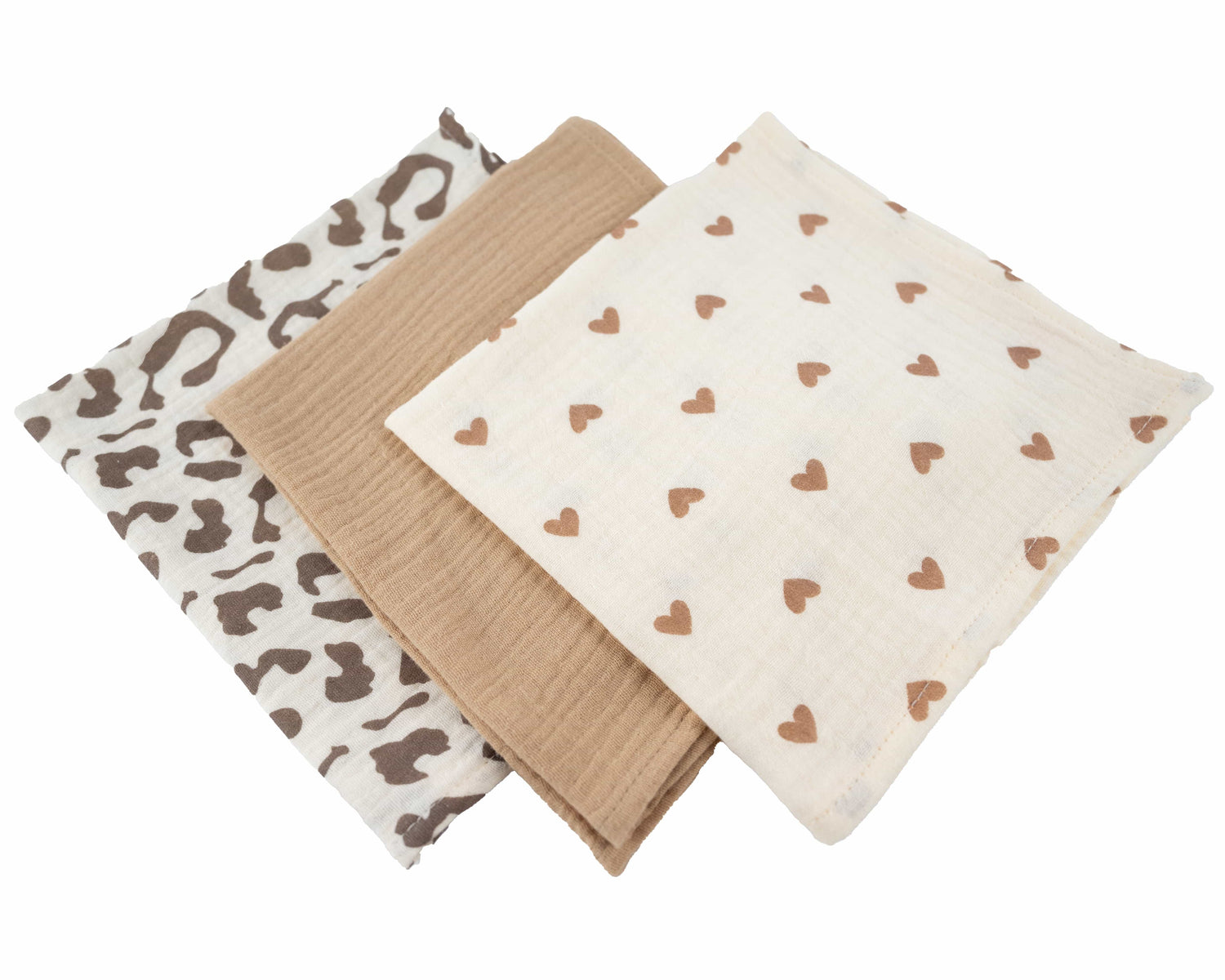 Honeybears hydrofiele doek - Set van 3 stuks - 60 X 60 CM