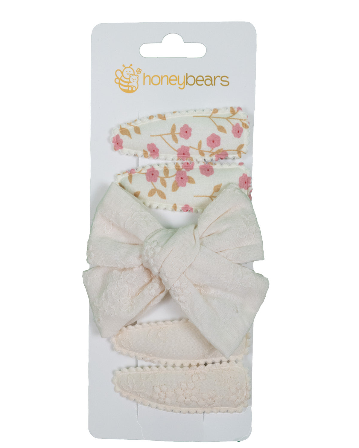 Haaraccessoires set van 5 – Haarspeldjes baby - Gemixte set