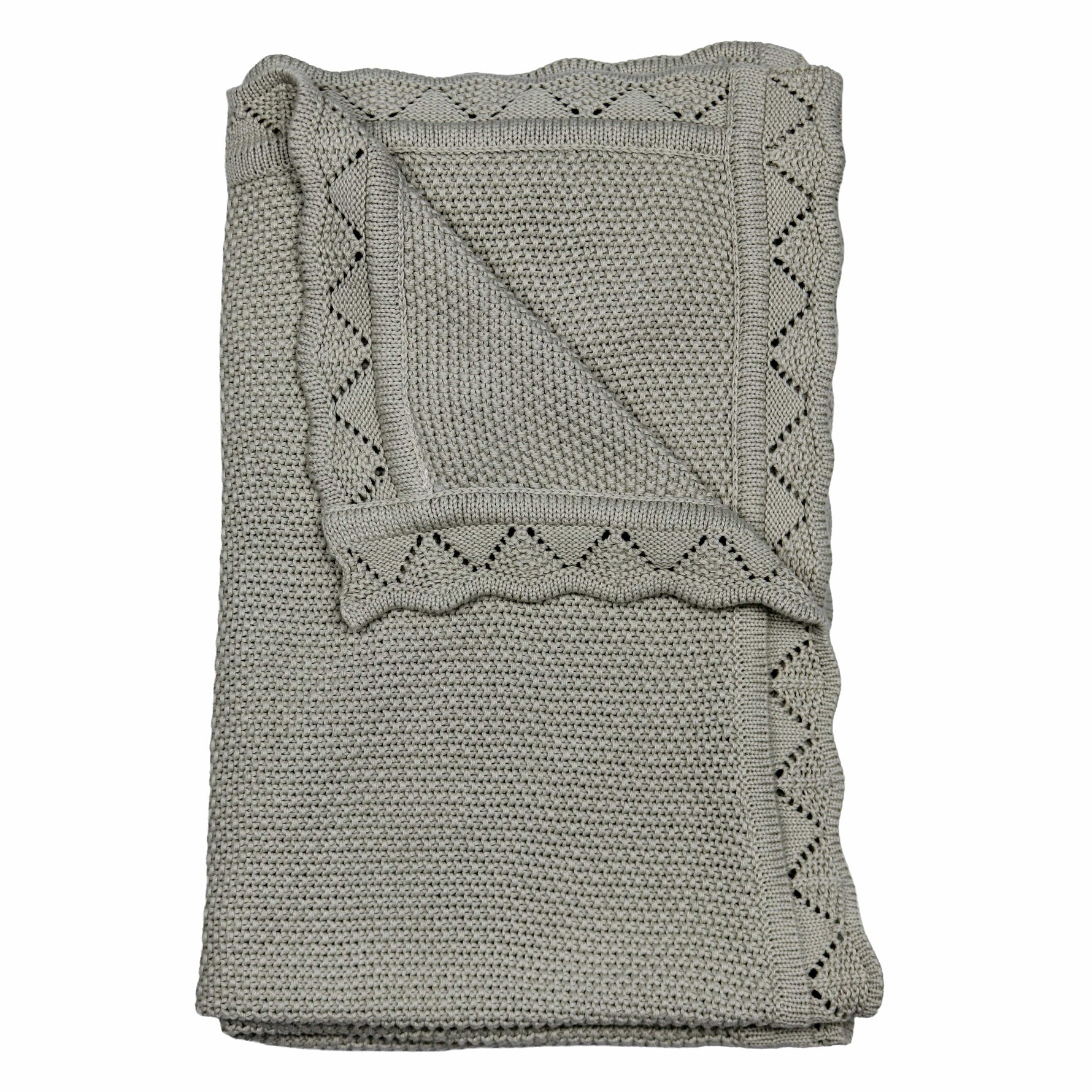 Deken grijs 80 x 100cm
