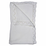 Dekentje baby wit