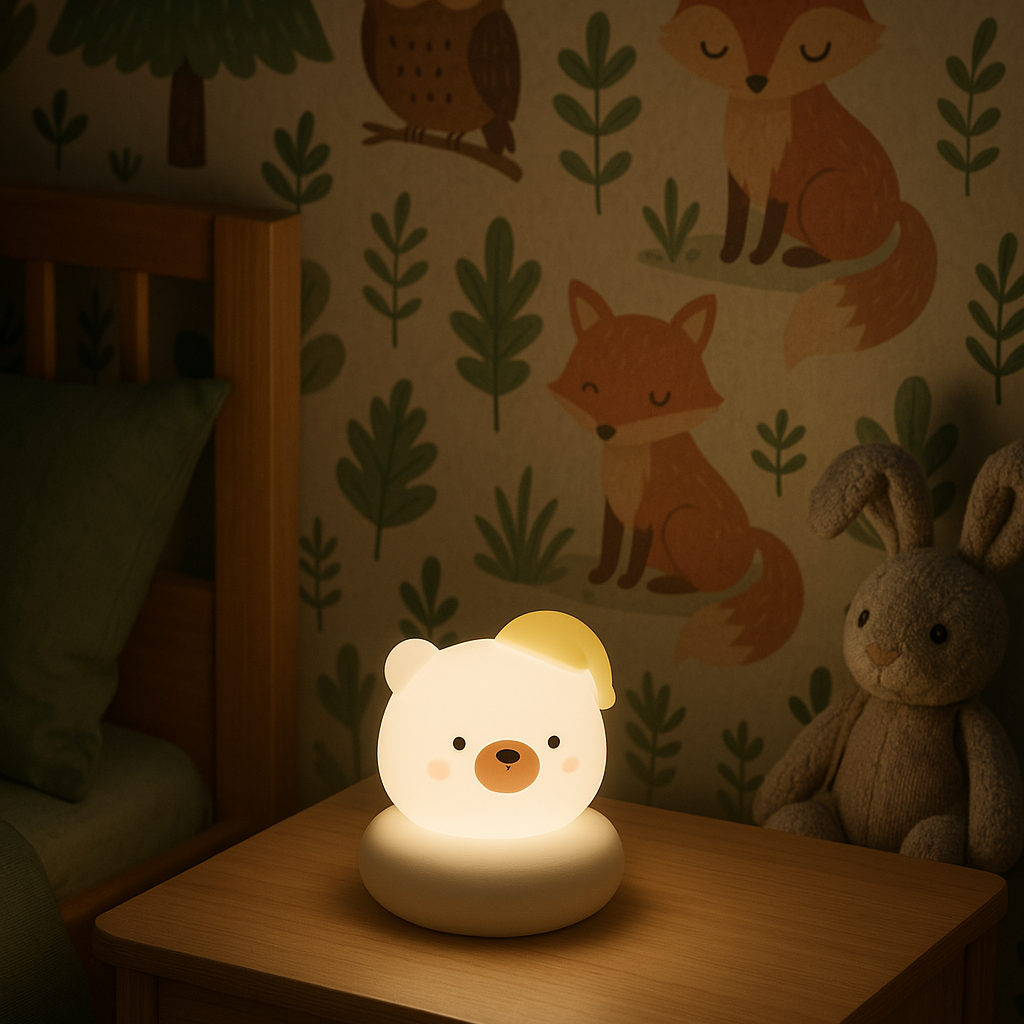 Kinder nachtlampje dimbaar beertje