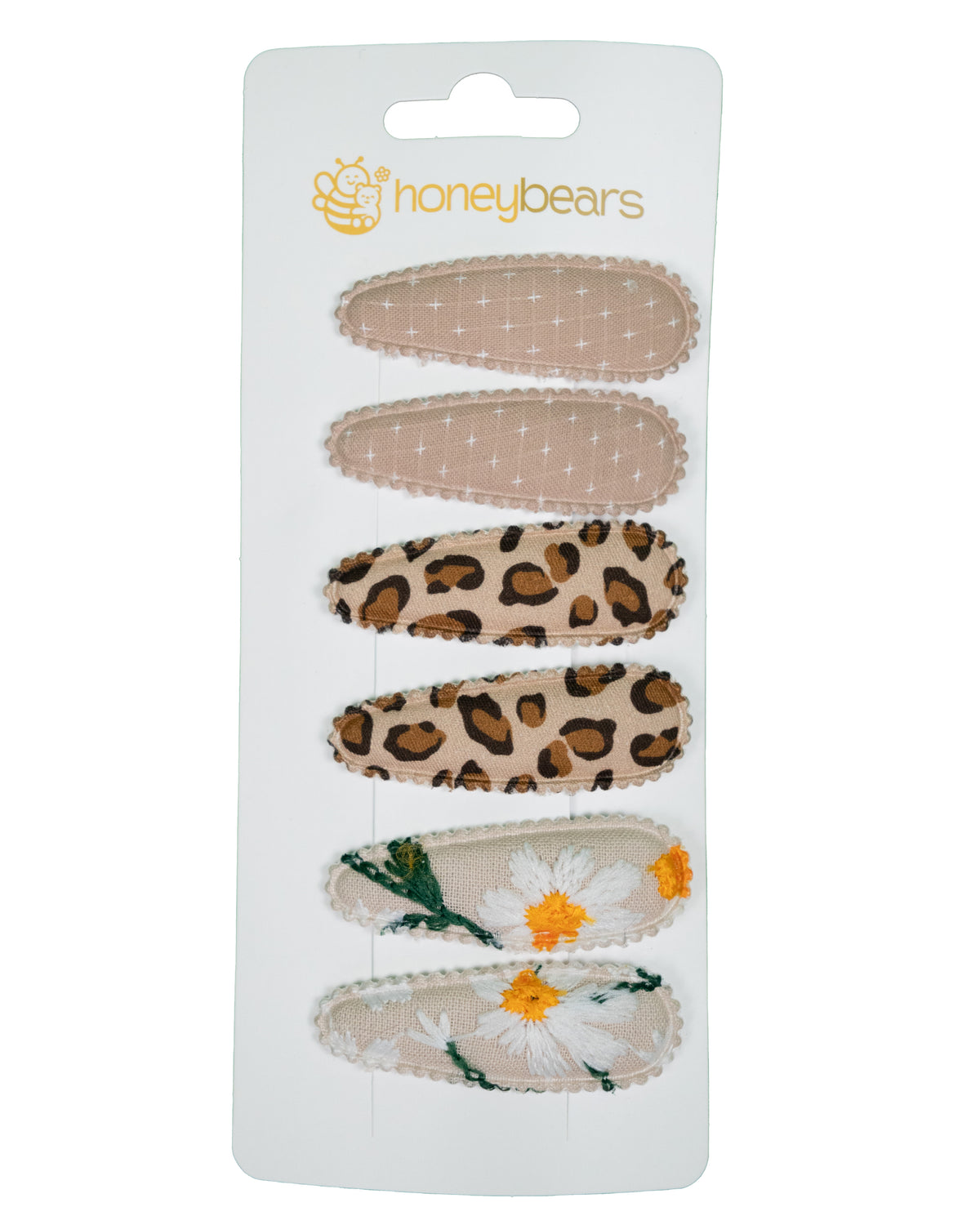 Set haarspeldjes kind panter