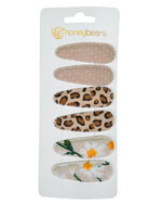 Set haarspeldjes kind panter