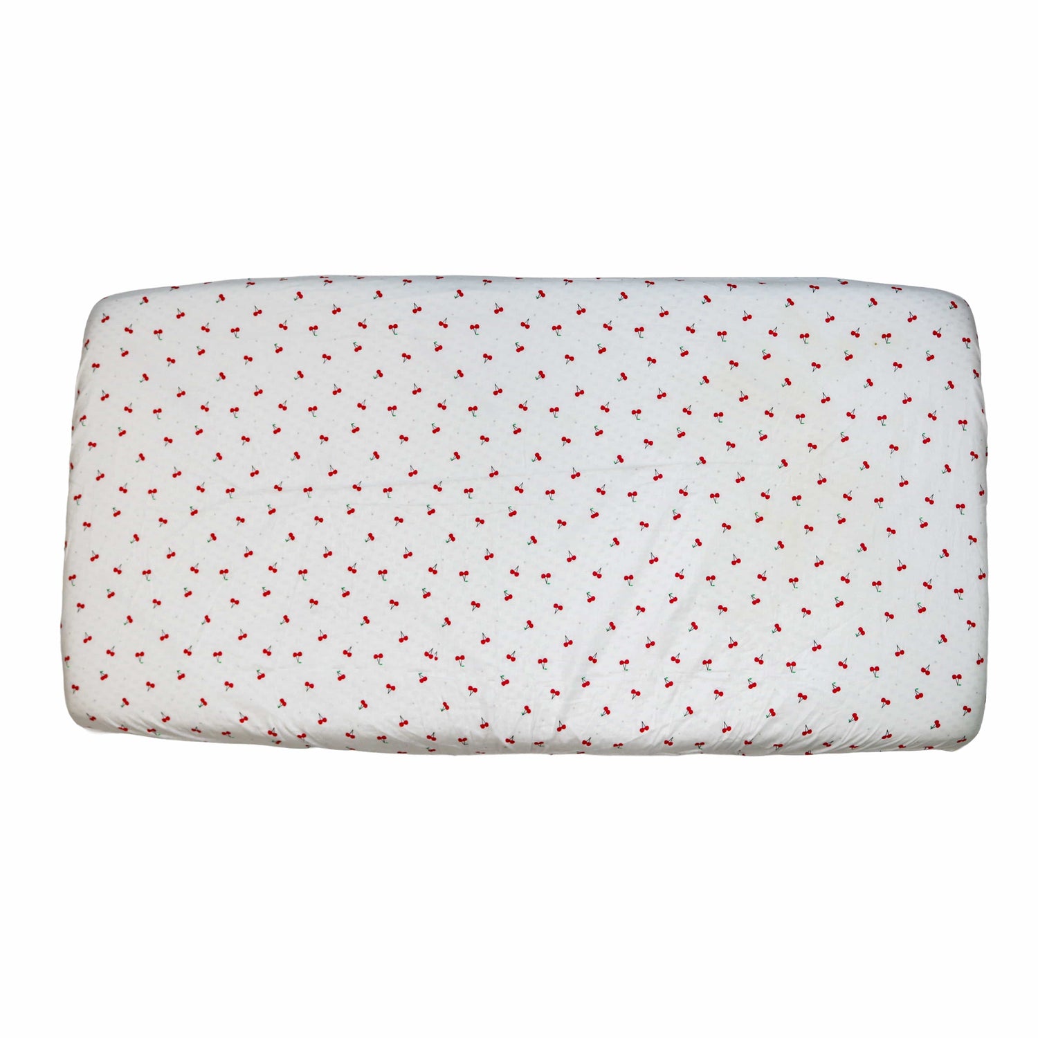 Hoeslaken katoen baby kersen