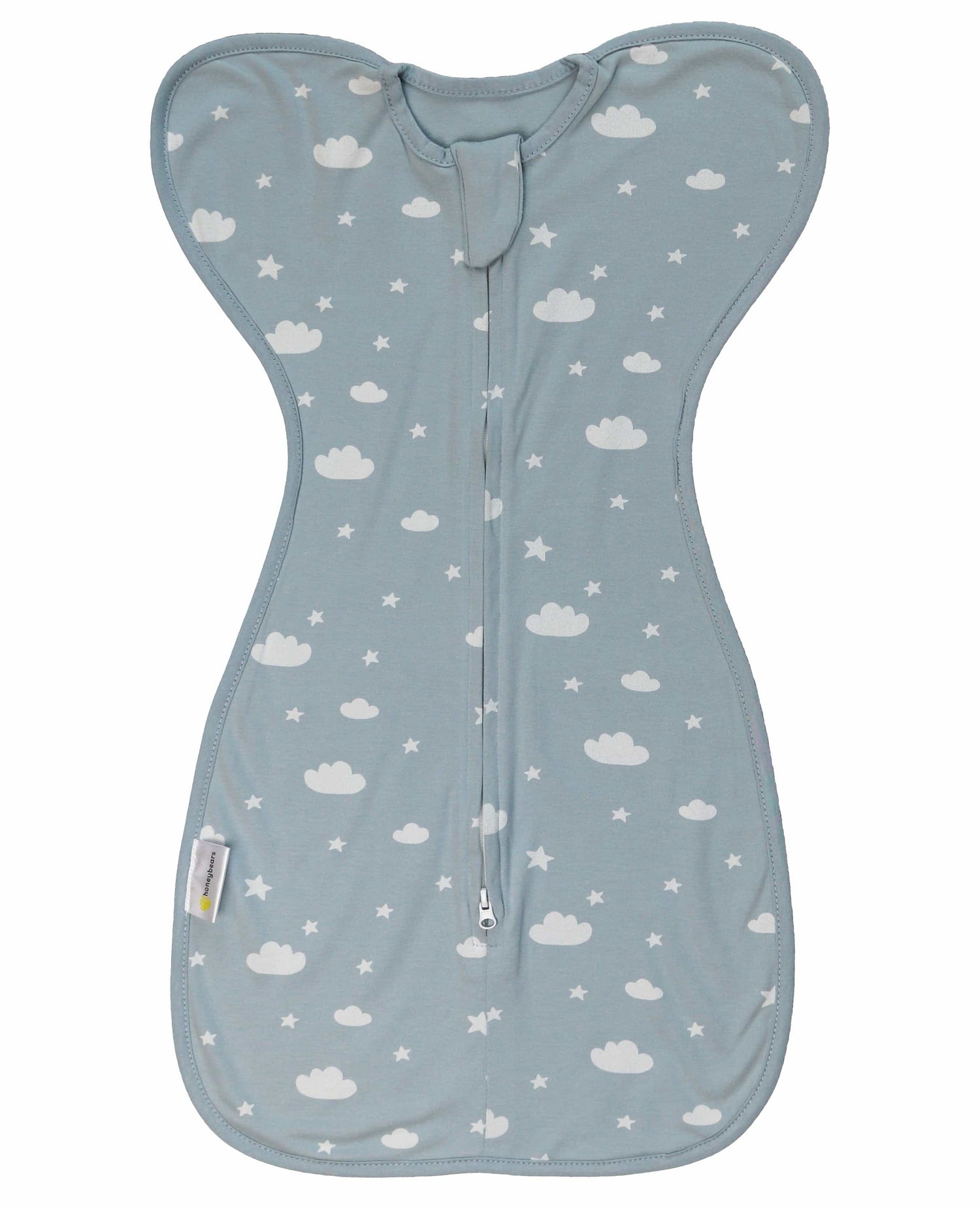 Inbakerslaapzak baby blauw 3 tot 6 maanden