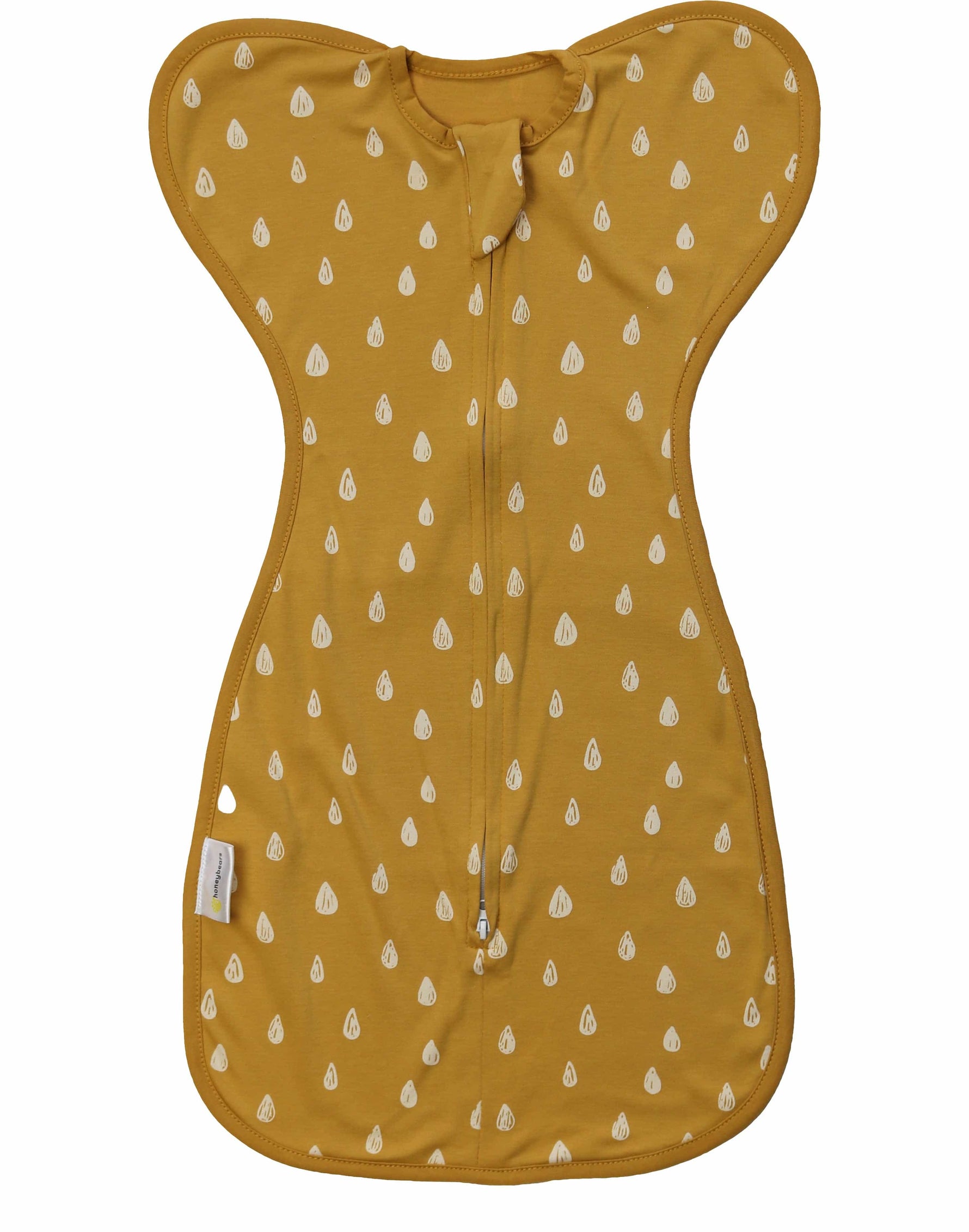 Inbakerslaapzak baby geel 0 tot 3 maanden