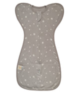 Grijze inbakerslaapzak met sterretjes voor babies van 3 tot 6 maanden