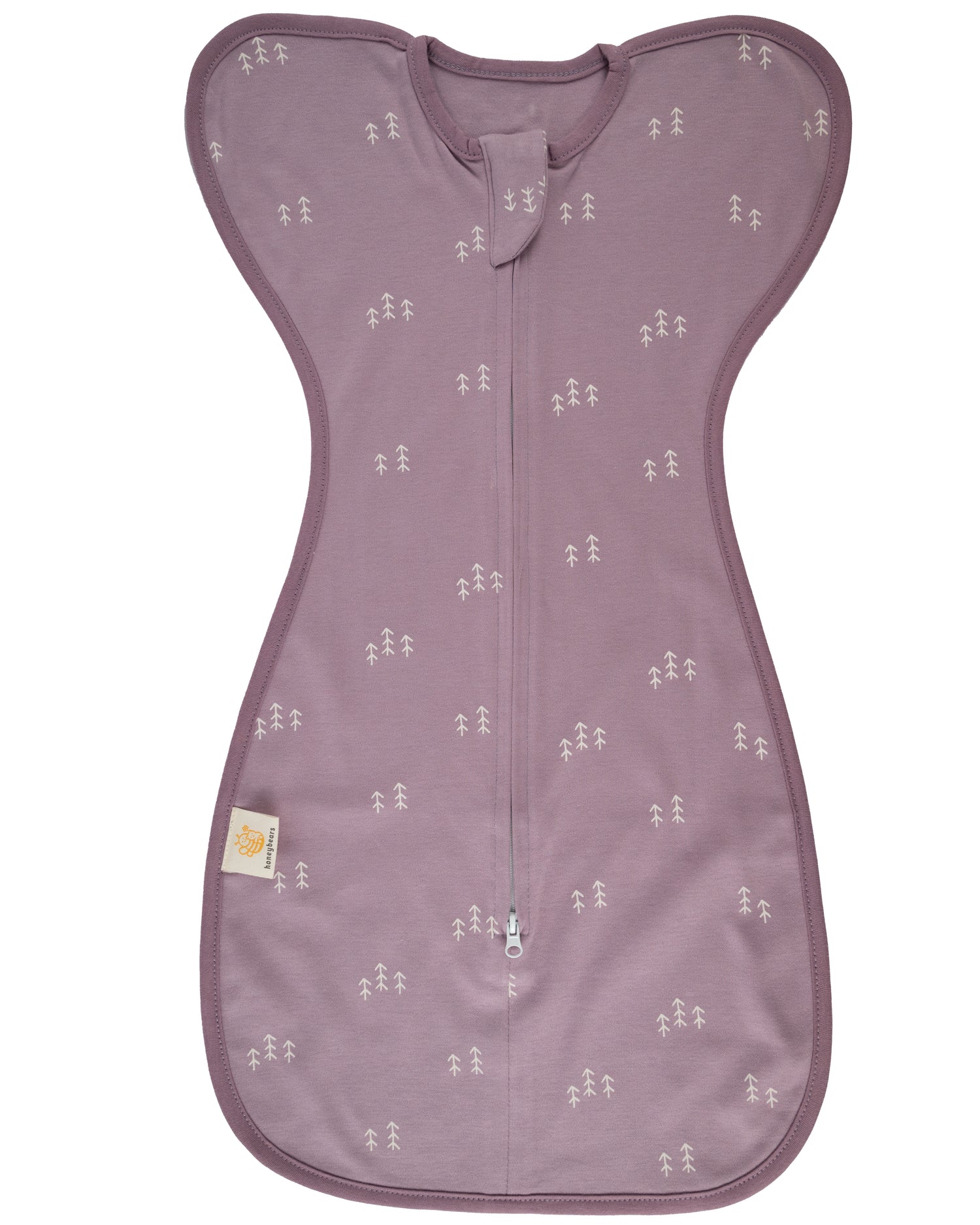 Paarse inbakerslaapzak voor babies van 0 tot 3 maanden