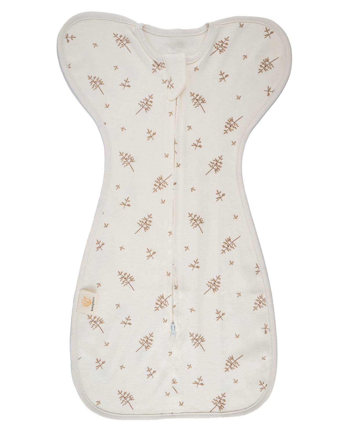 Inbakerslaapzak wit 0 tot 3 maanden