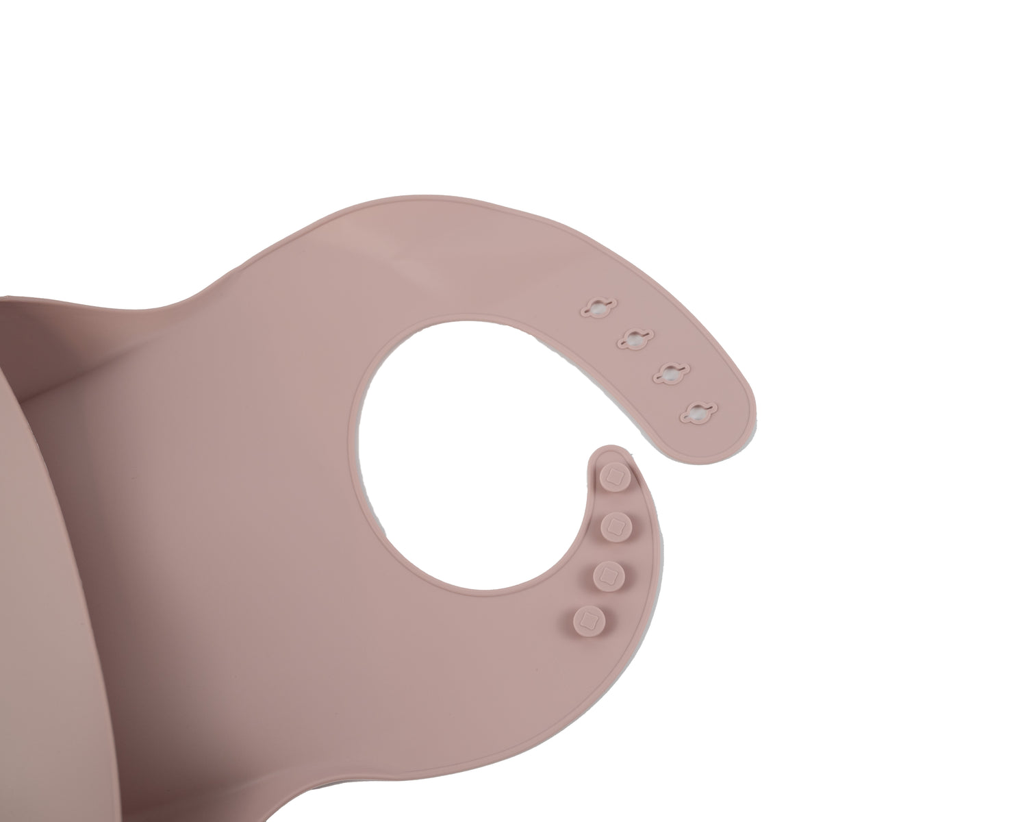 kinder servies rose slabbetje detailfoto