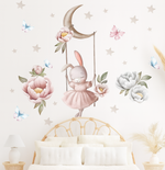 Kinder behang ballerina