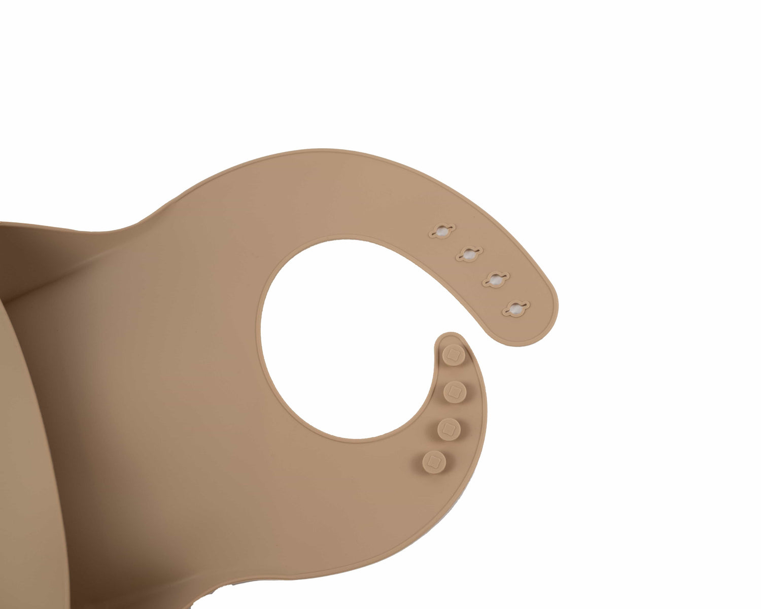 Kinderservies set siliconen beige