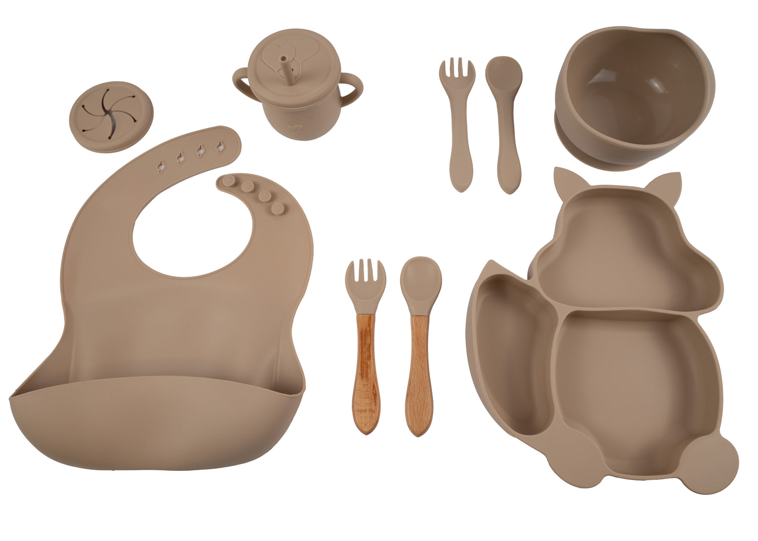 Kinderserviesset beige