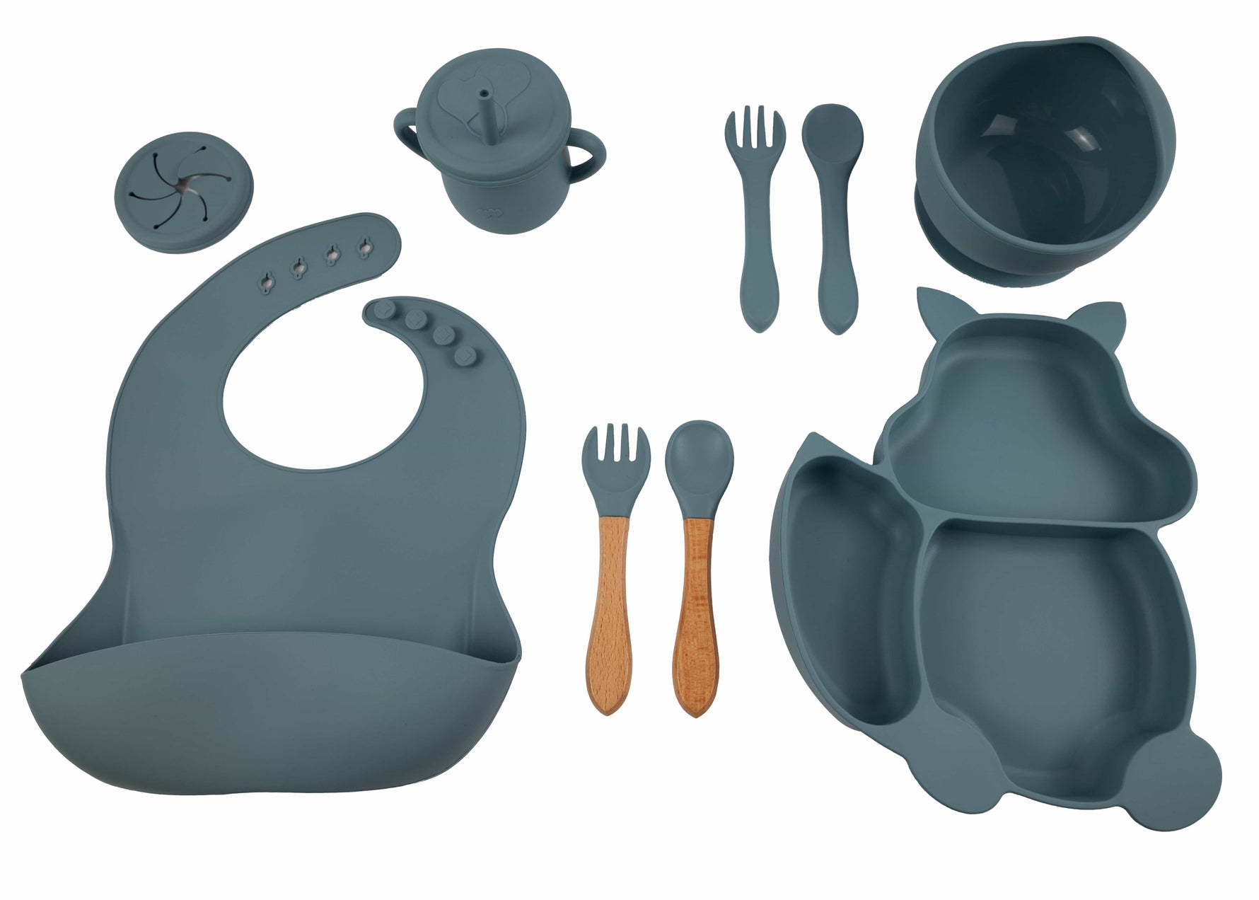 Kinderserviesset blauw