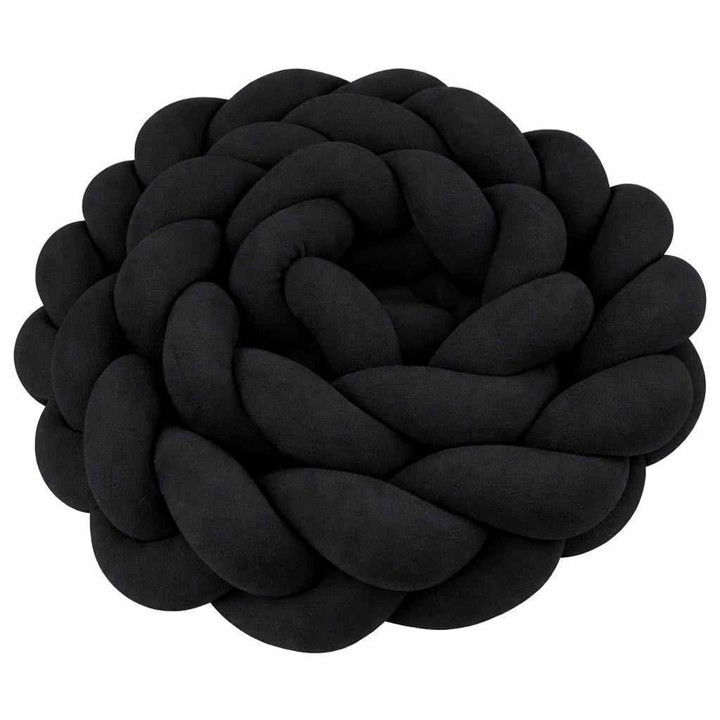 Zwarte bed bumper 3 meter opgerold