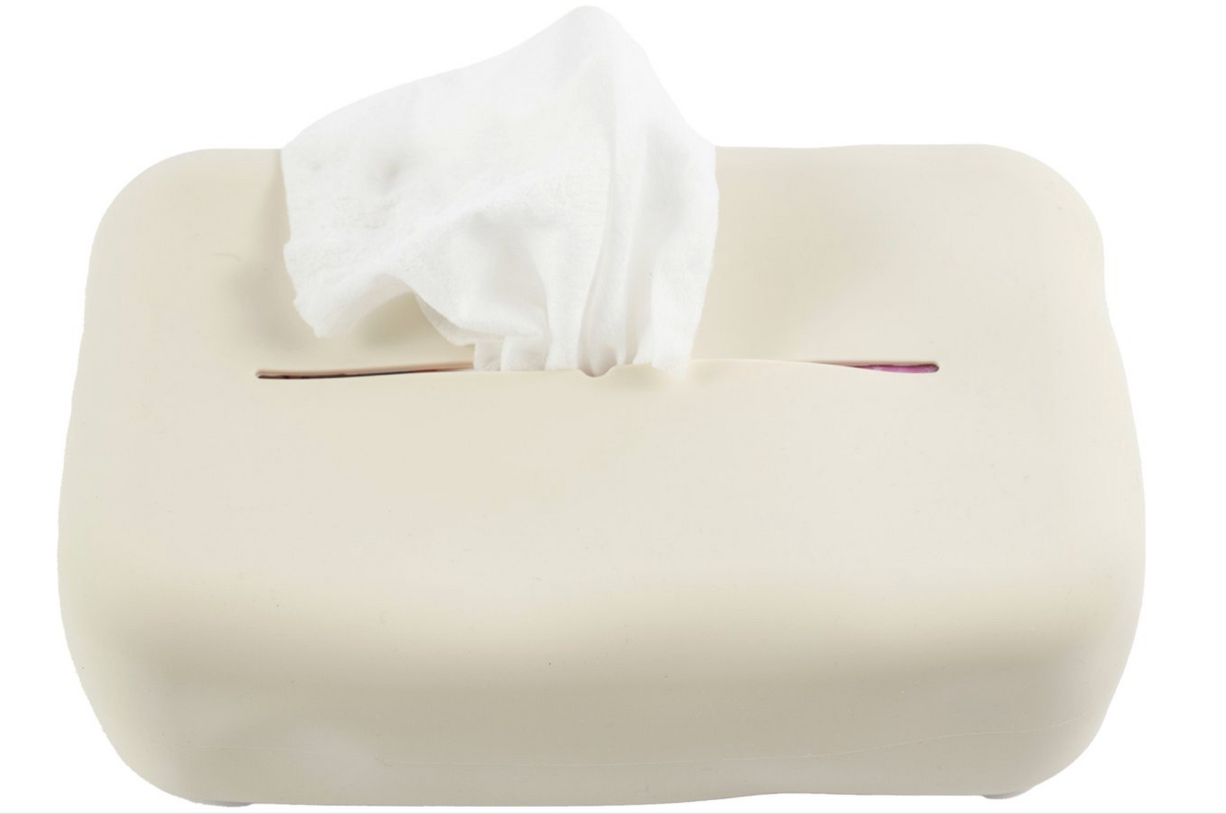 Siliconen billendoekjeshouder beige