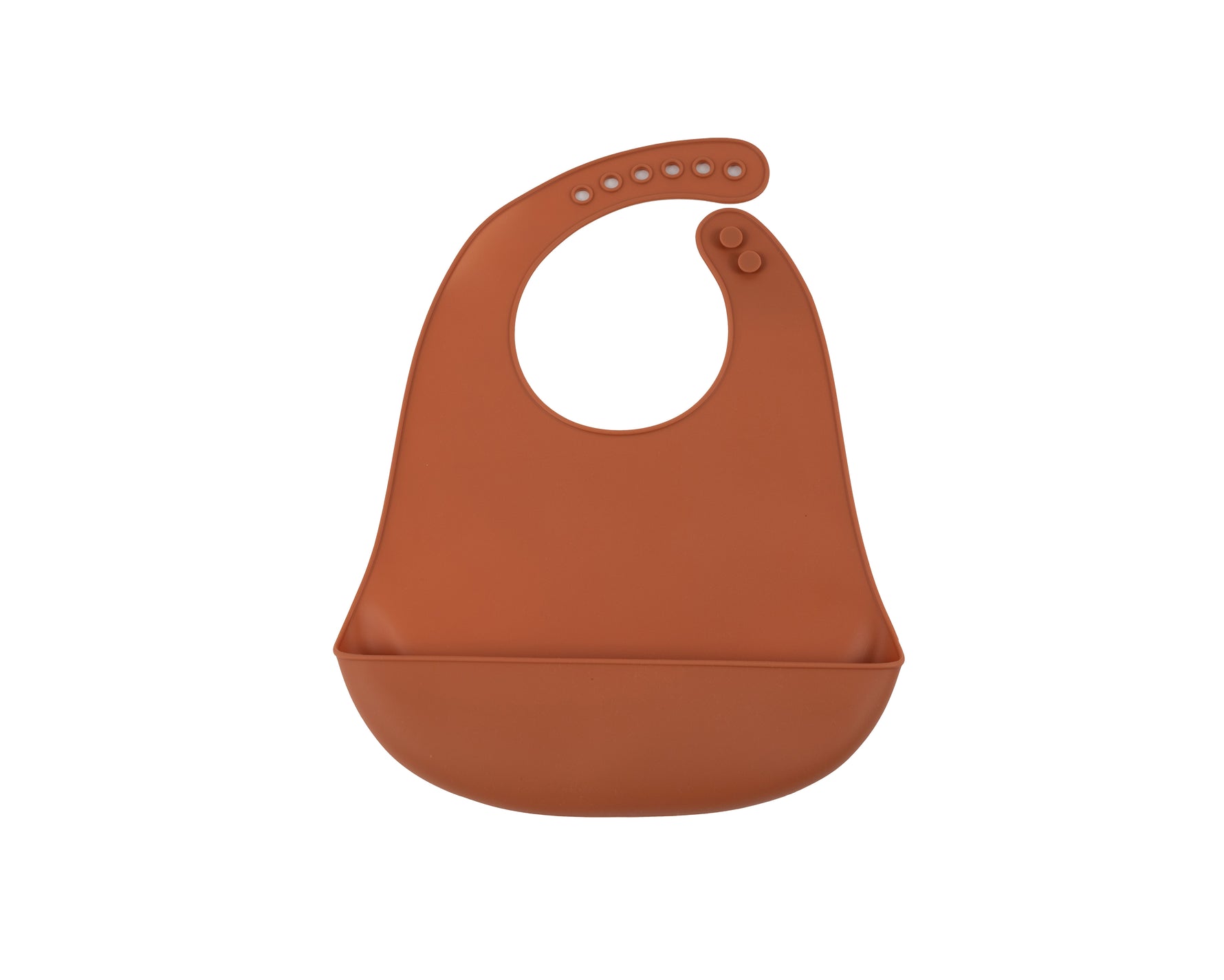 Siliconen slab met opvangbakje oranje