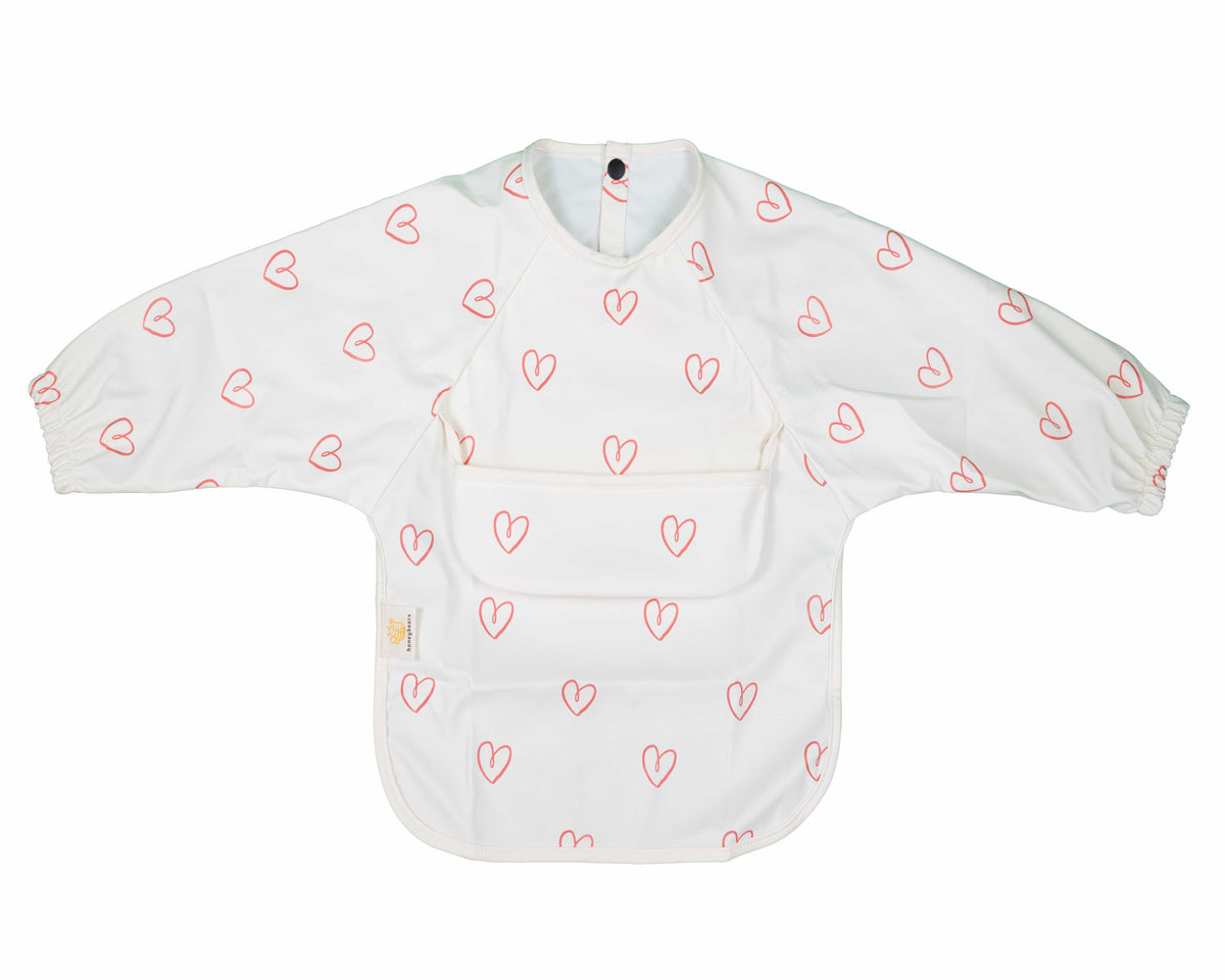 Slab met mouwen hartjes