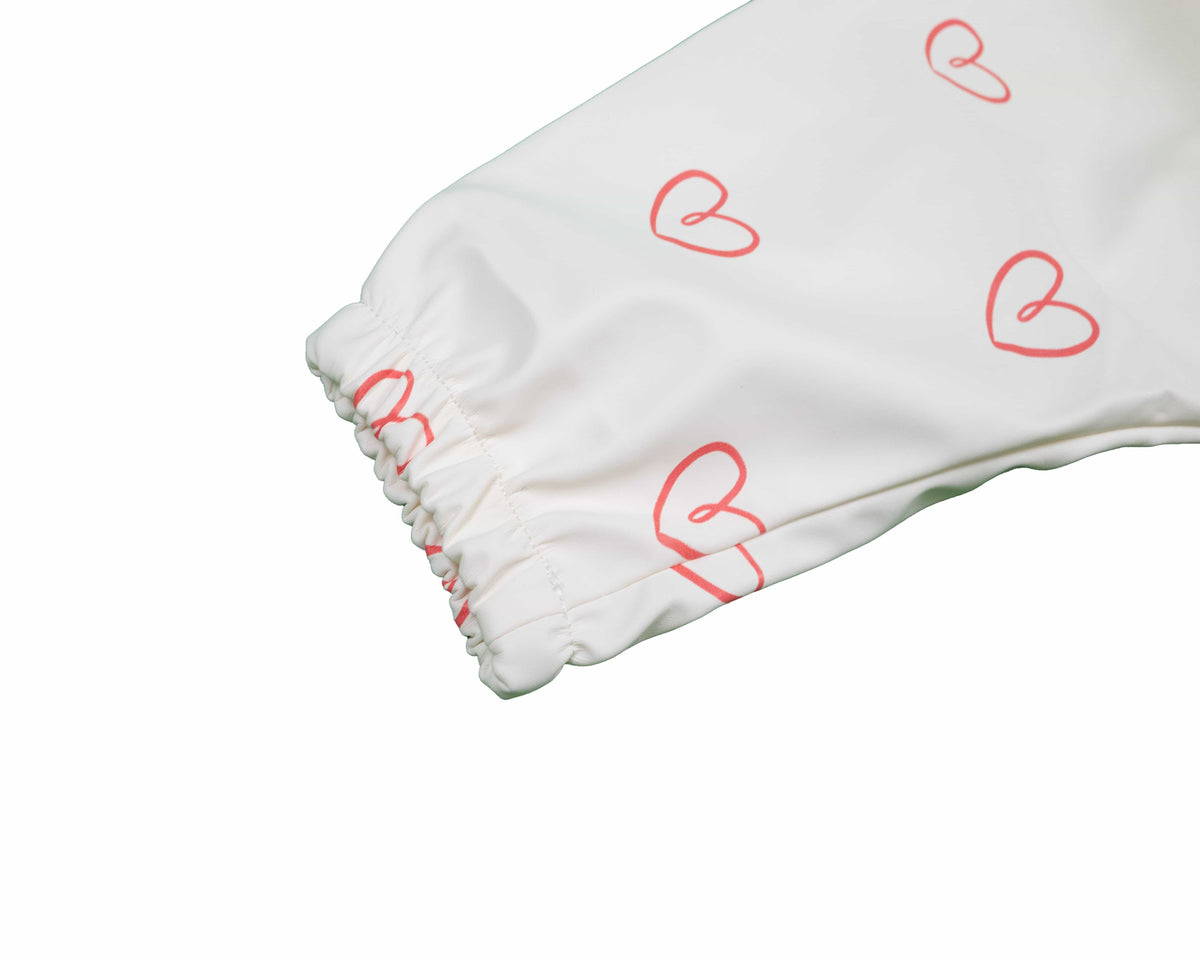 Slab waterproof hartjes