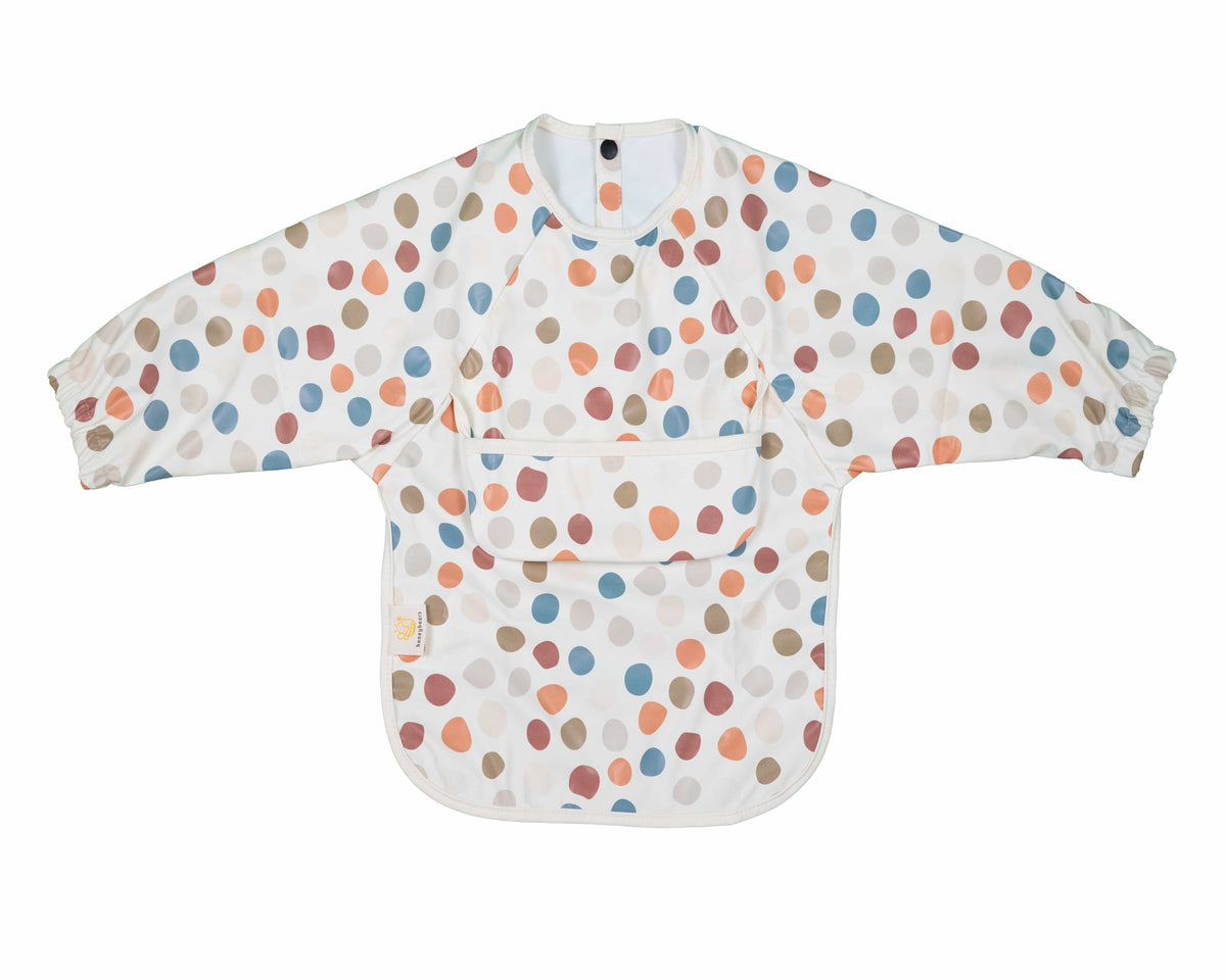 Slabbetje mouw stippen