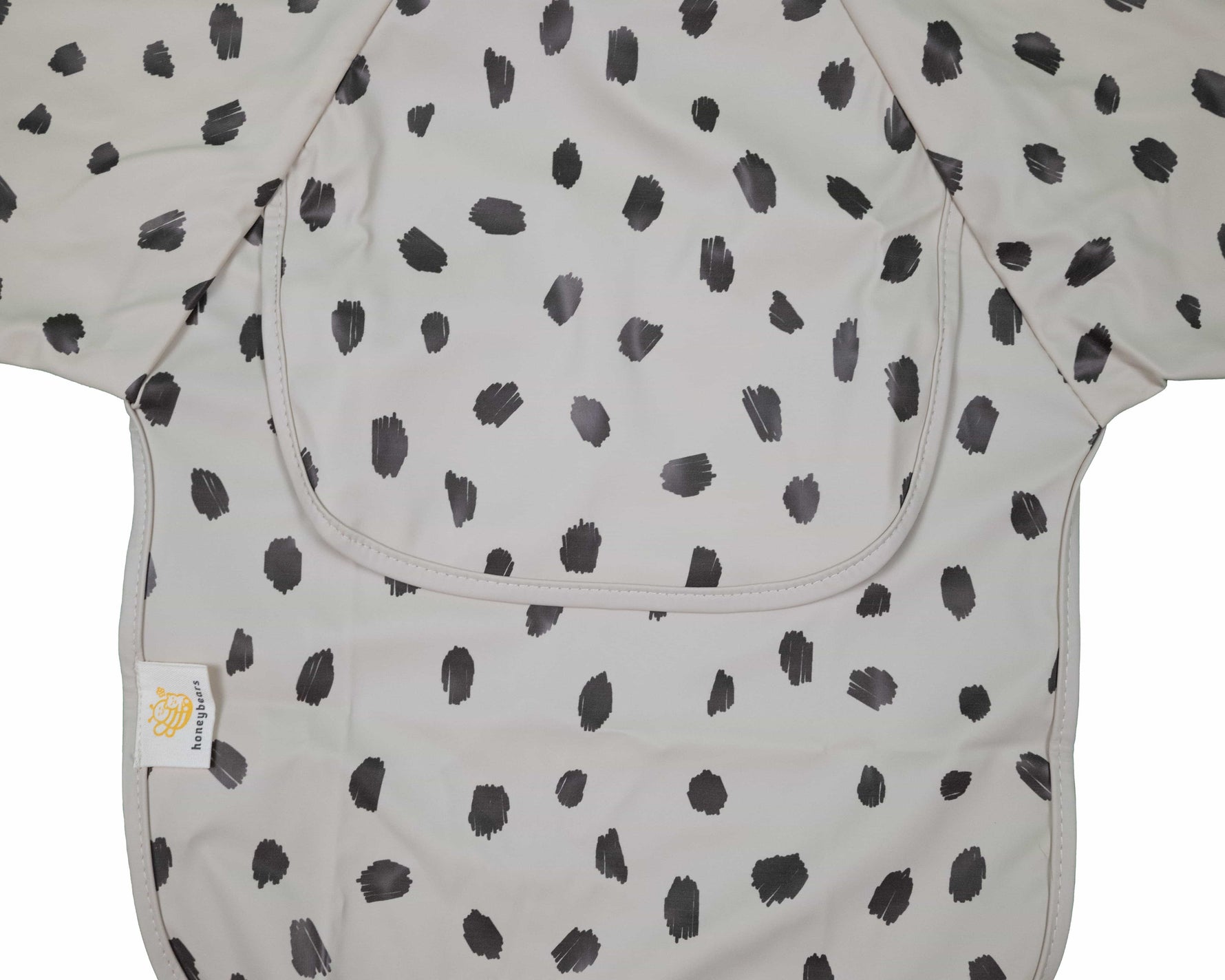 Slabbetje mouwen met stip