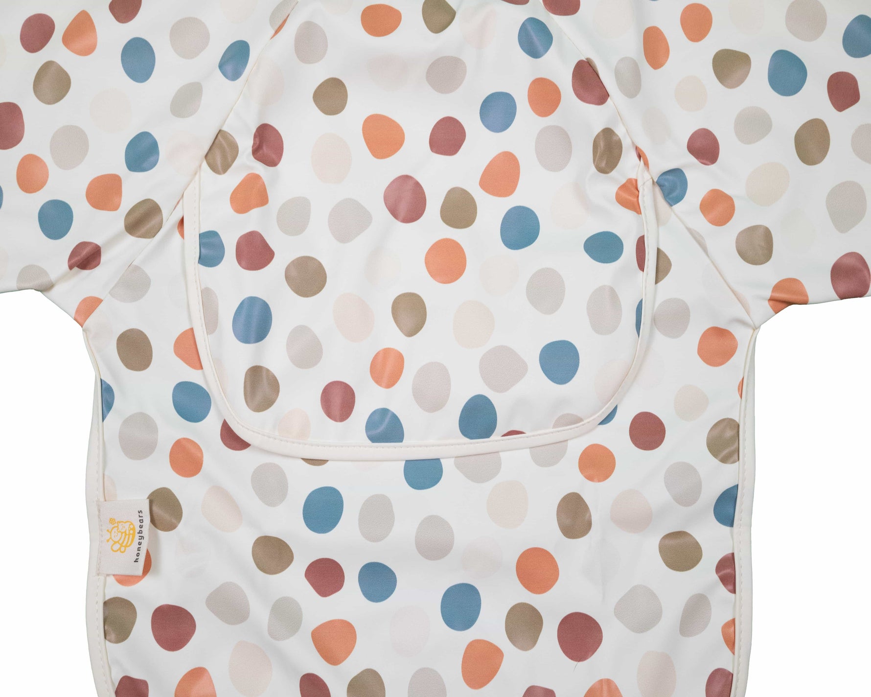 Slabbetje mouwen stip