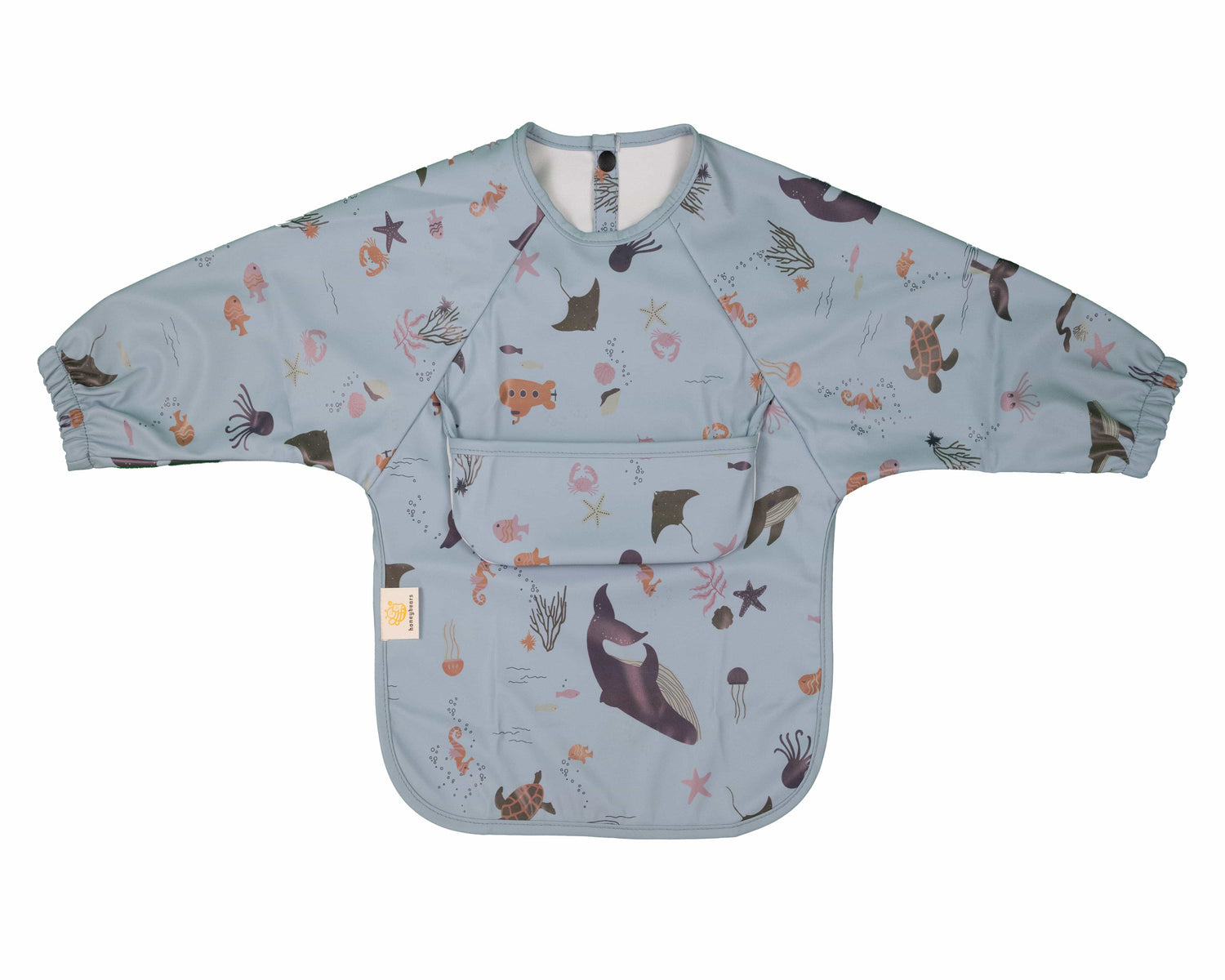 Slabbetje mouwen zee