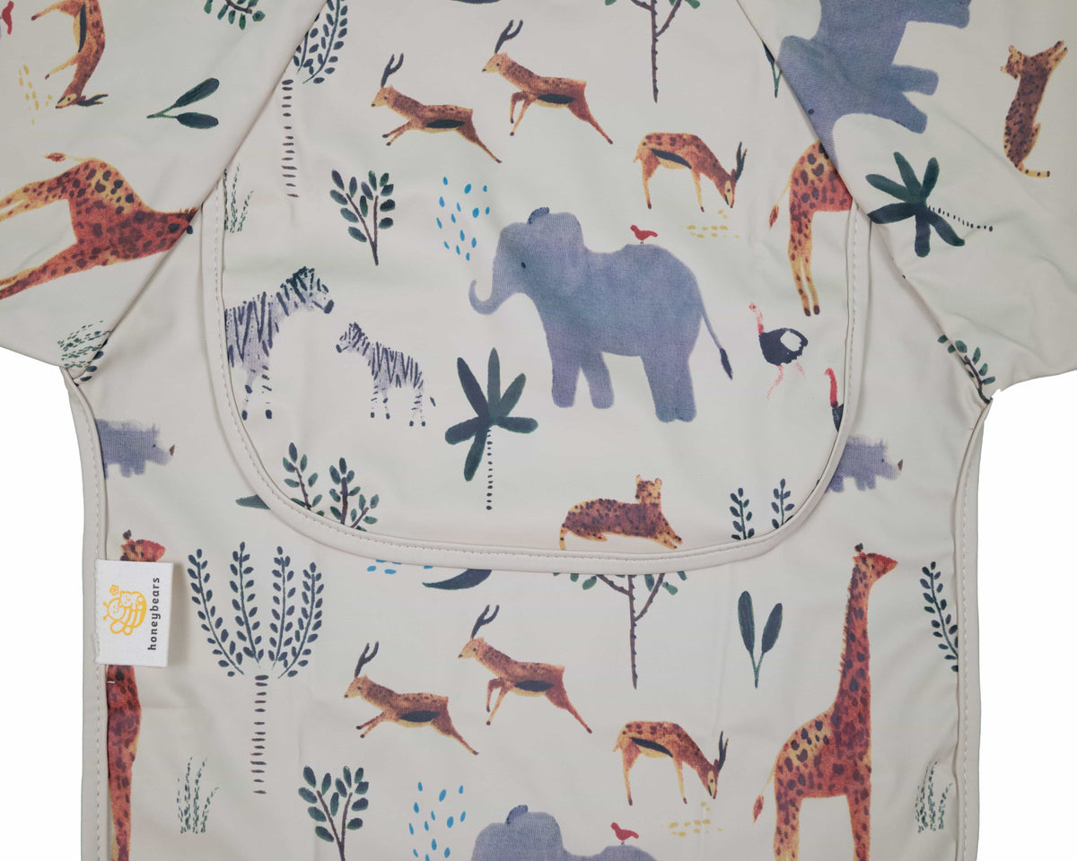 Slabbetje waterproof mouwen 