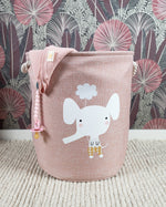 Rose speelgoedmand olifant, kinderen