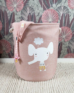 Speelgoedmand rose kinderen