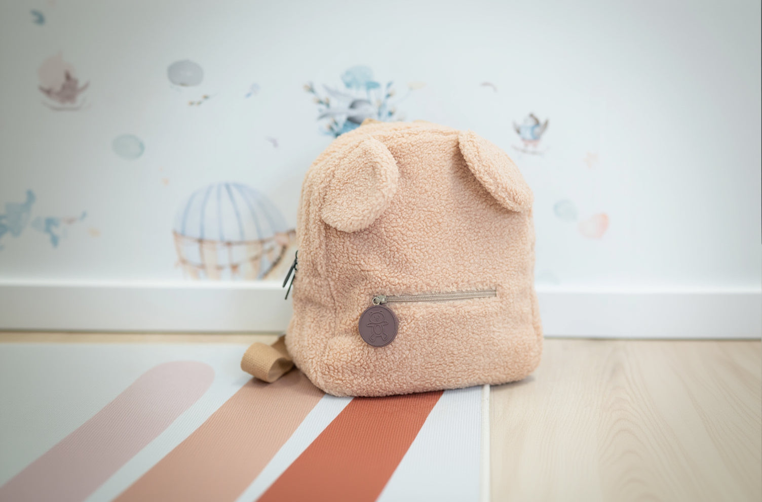 Hydrophiler Babyschlafsack, grau – 0-6 Monate – Honeybears