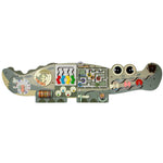 Wandspeelgoed krokodil groen