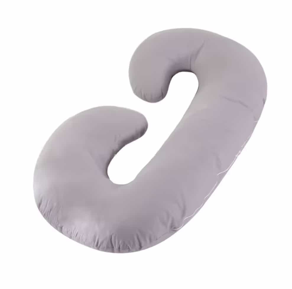 Zwangerschapskussen baby grijs