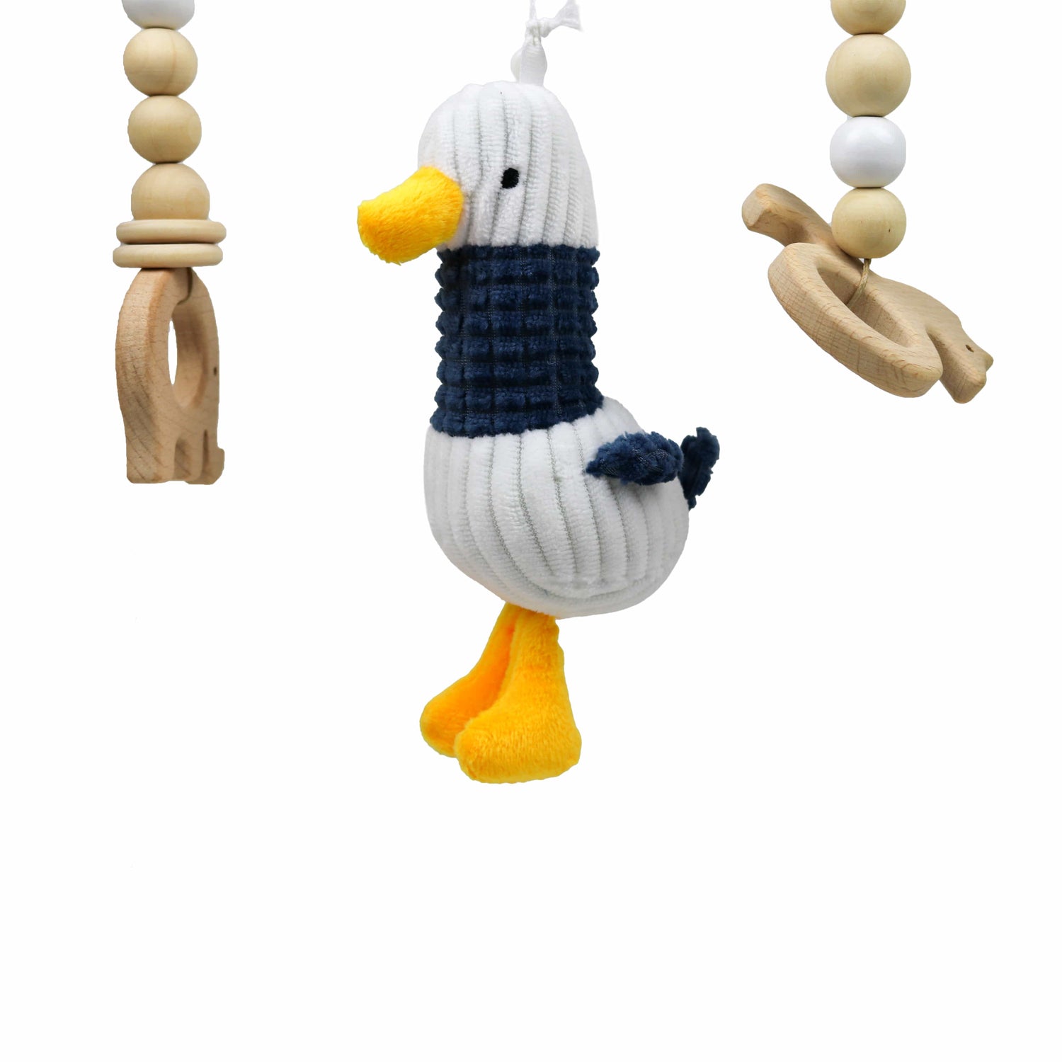 Duurzame Houten Babygym – Natuurlijke & Milieuvriendelijke babygym - Speeltjes met diertjes