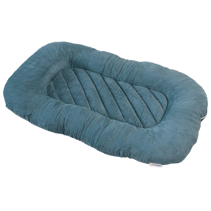 Babynestje – Zacht Babynest - Blauw, groen – 75 x 45 cm