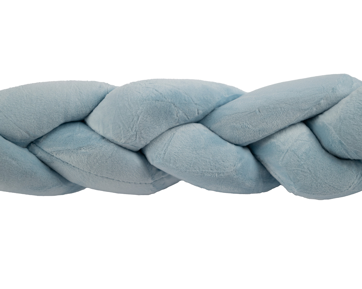 dichtbij gefotografeerde bedbumper baby blauw