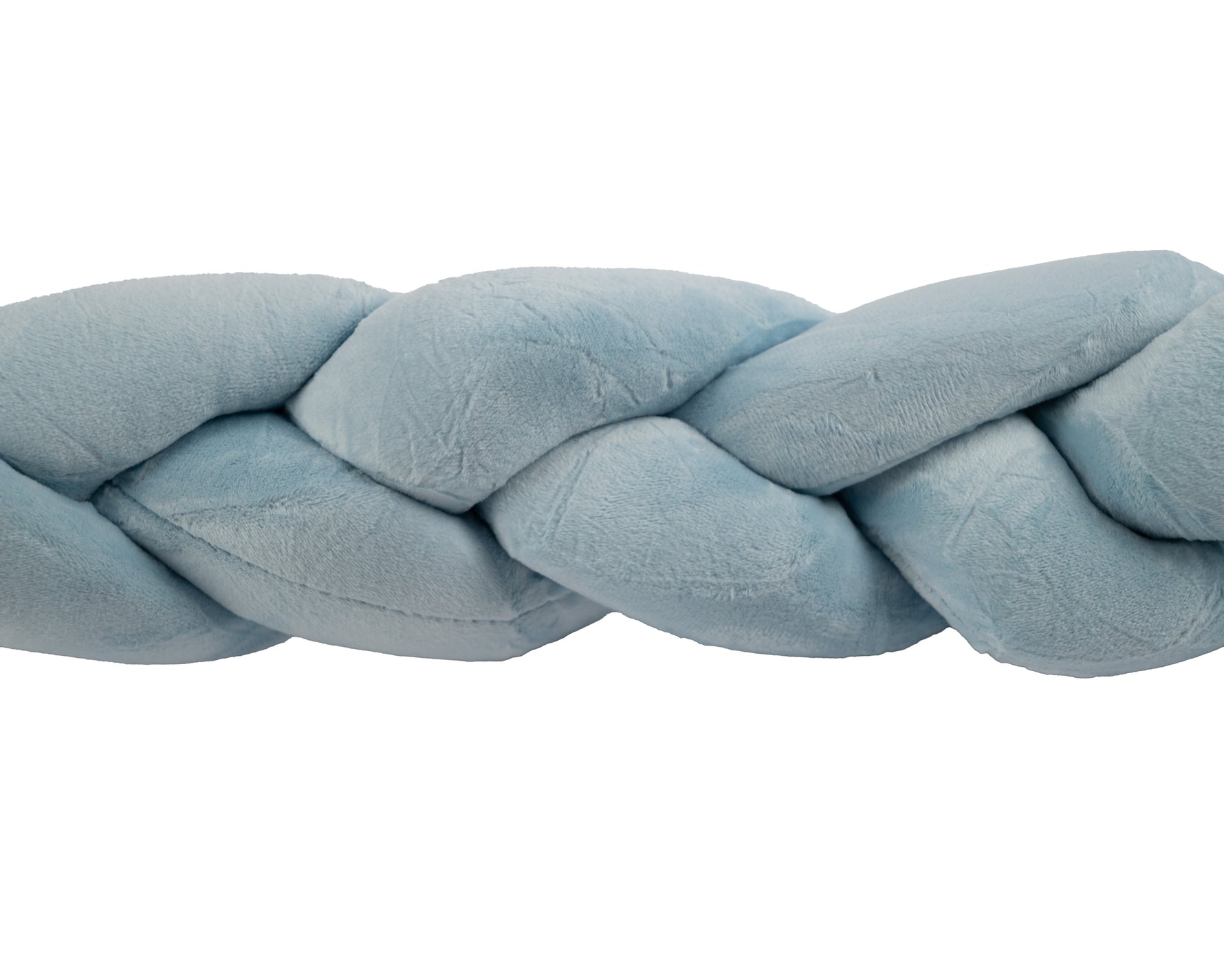 dichtbij gefotografeerde bedbumper baby blauw