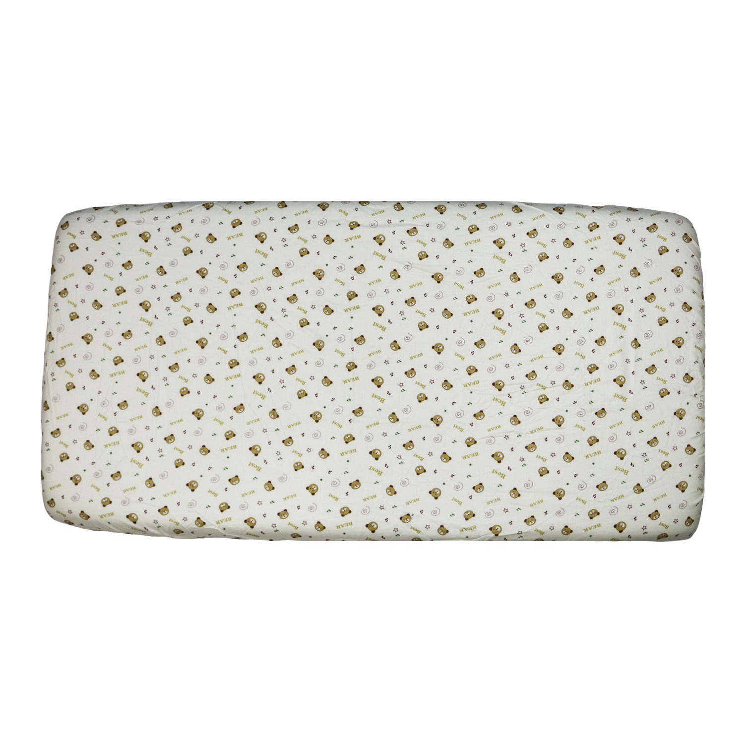 Hoeslaken ledikant - 120 x 60 cm - Beertjes