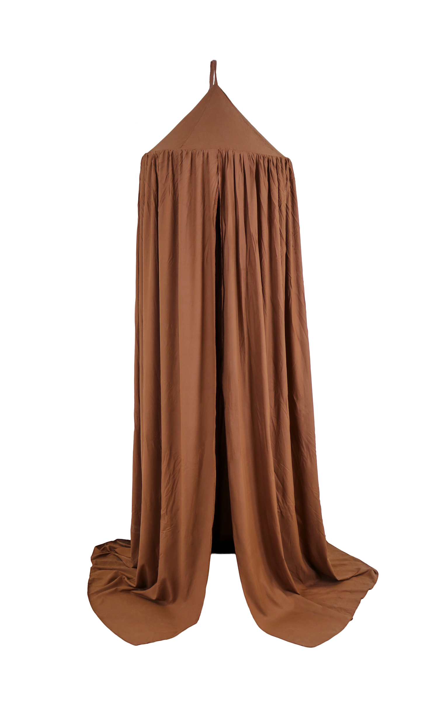 Klamboe Bruin 270CM – Baby klamboe - Katoen – Polyester – Hemeltje -Kinderklamboe – Baby Sluier -  Bedtent